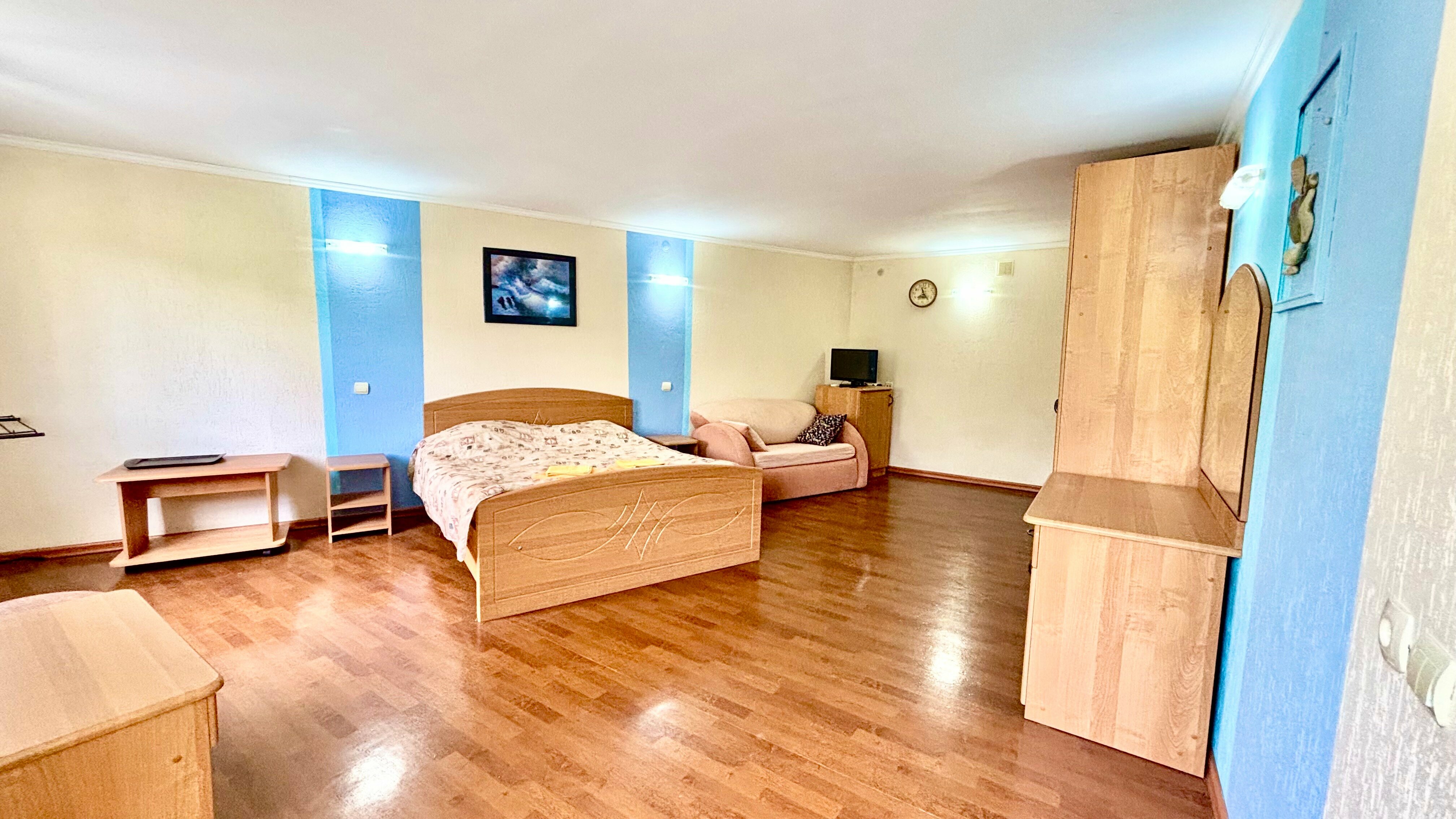 Двухместный номер с 1 кроватью и видом на горы