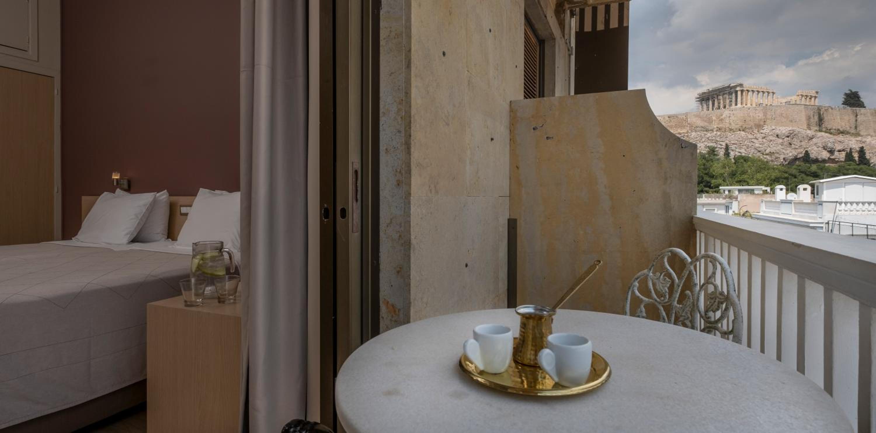 Twin Room with Acropolis view