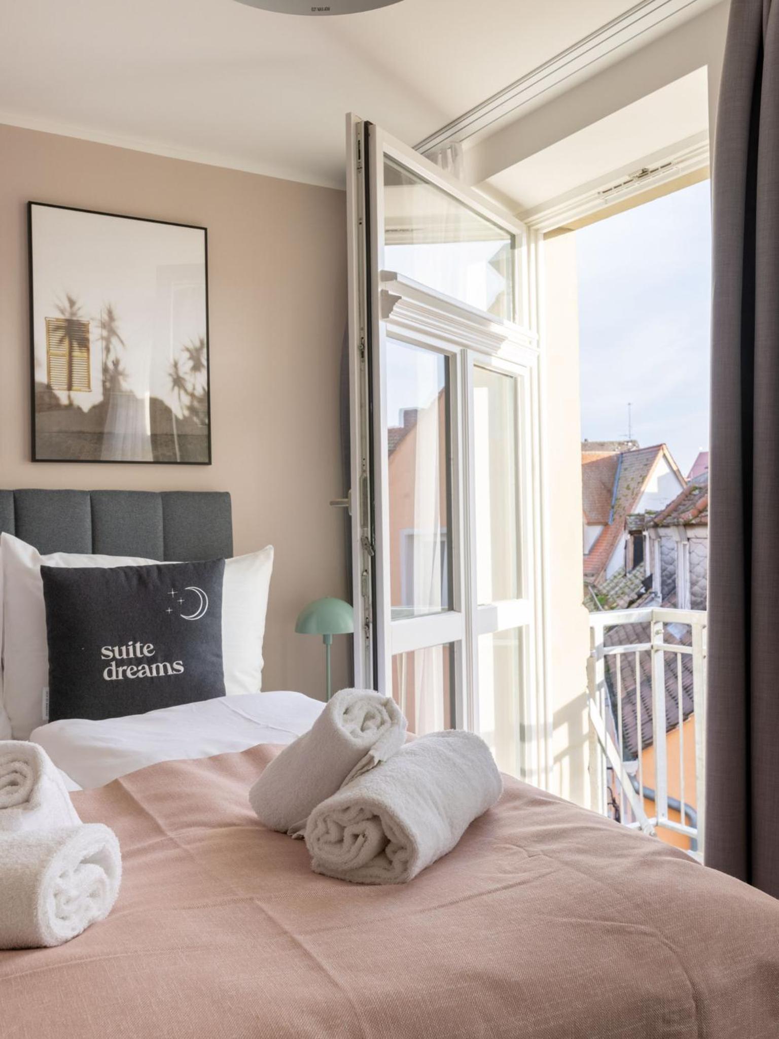 Two-Bedroom Duplex Suite with Balcony