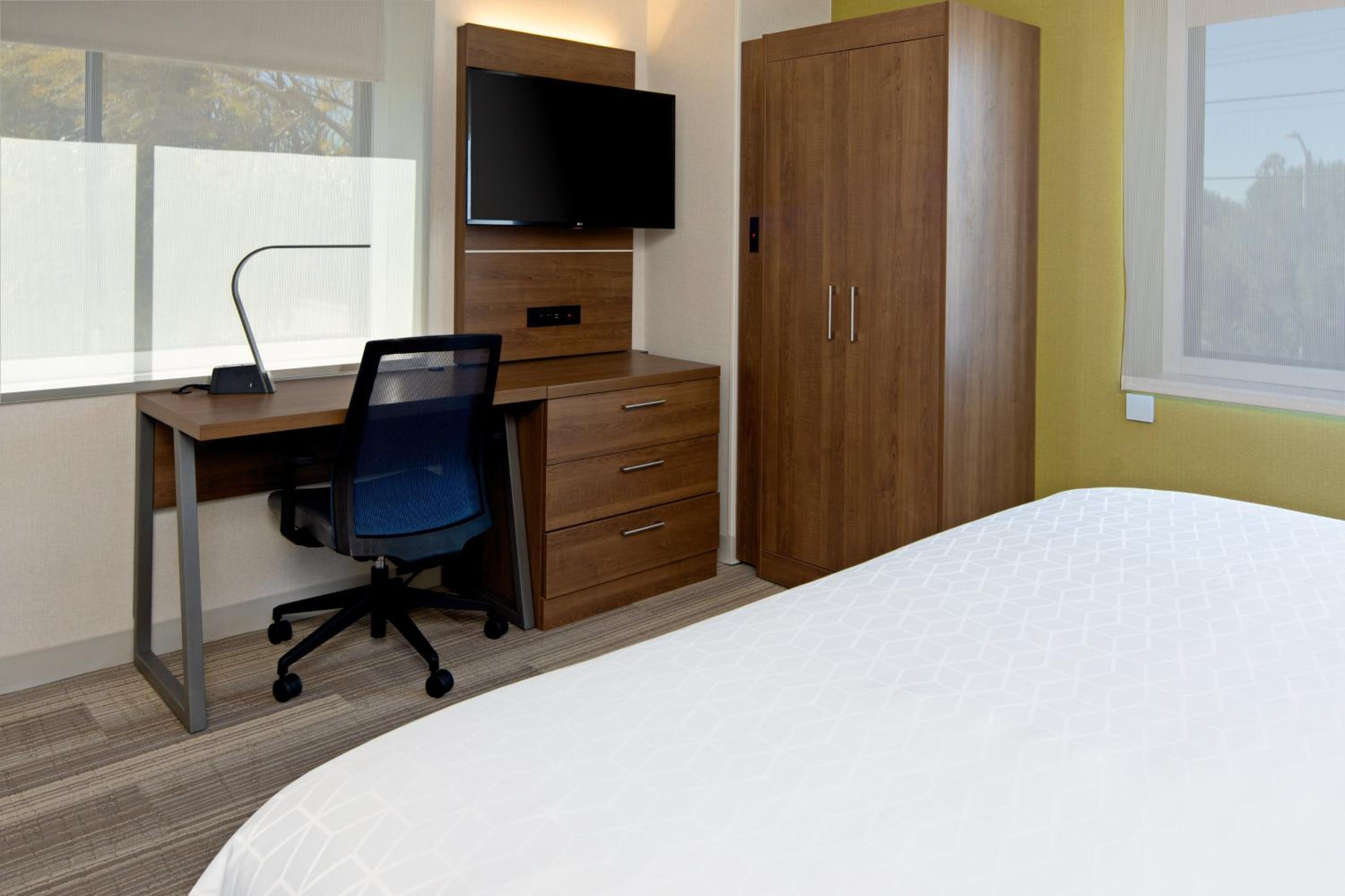 King Suite with Mobility Accessible Roll-In Shower