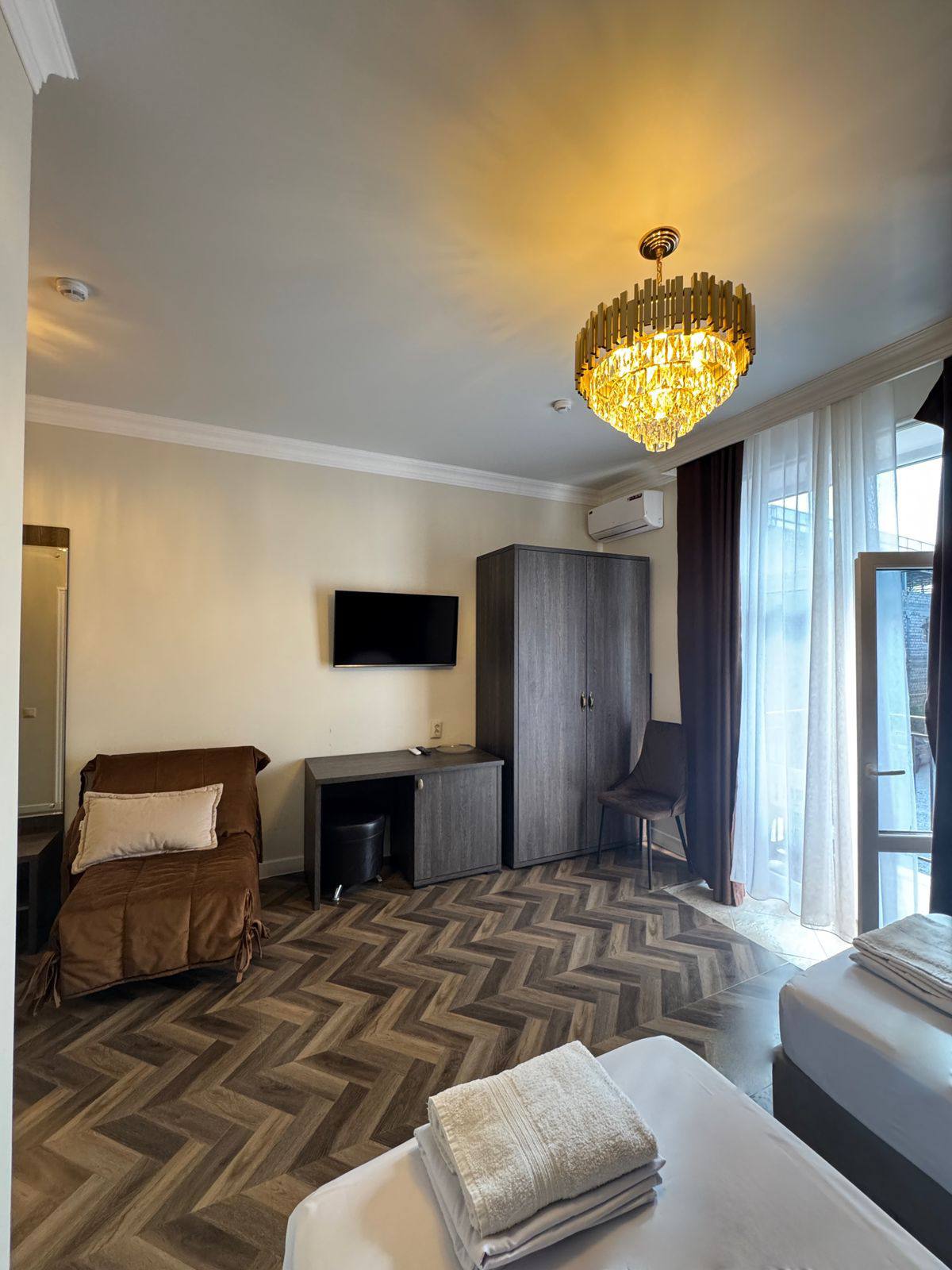 Двухместный делюкс номер с балконом