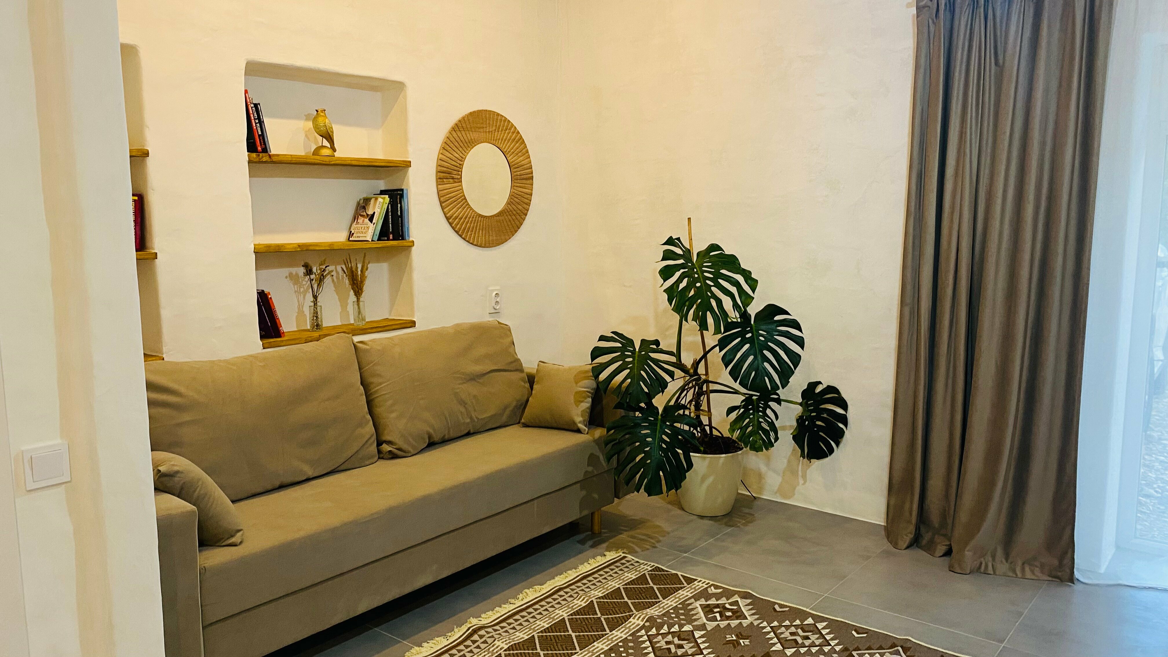 Четырехместный номер с видом на горы