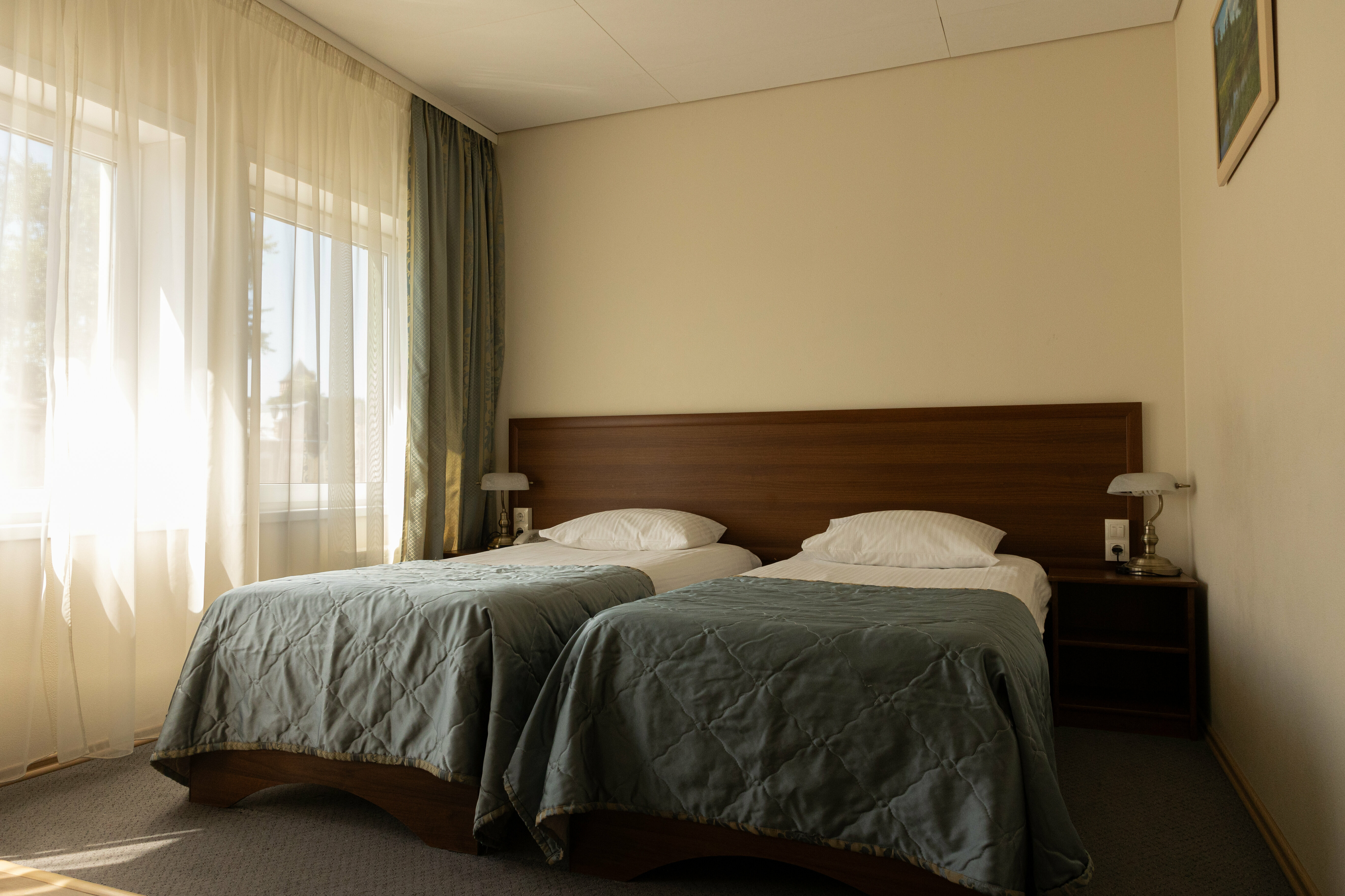 Двухместный номер с 2 отдельными кроватями, вид на город