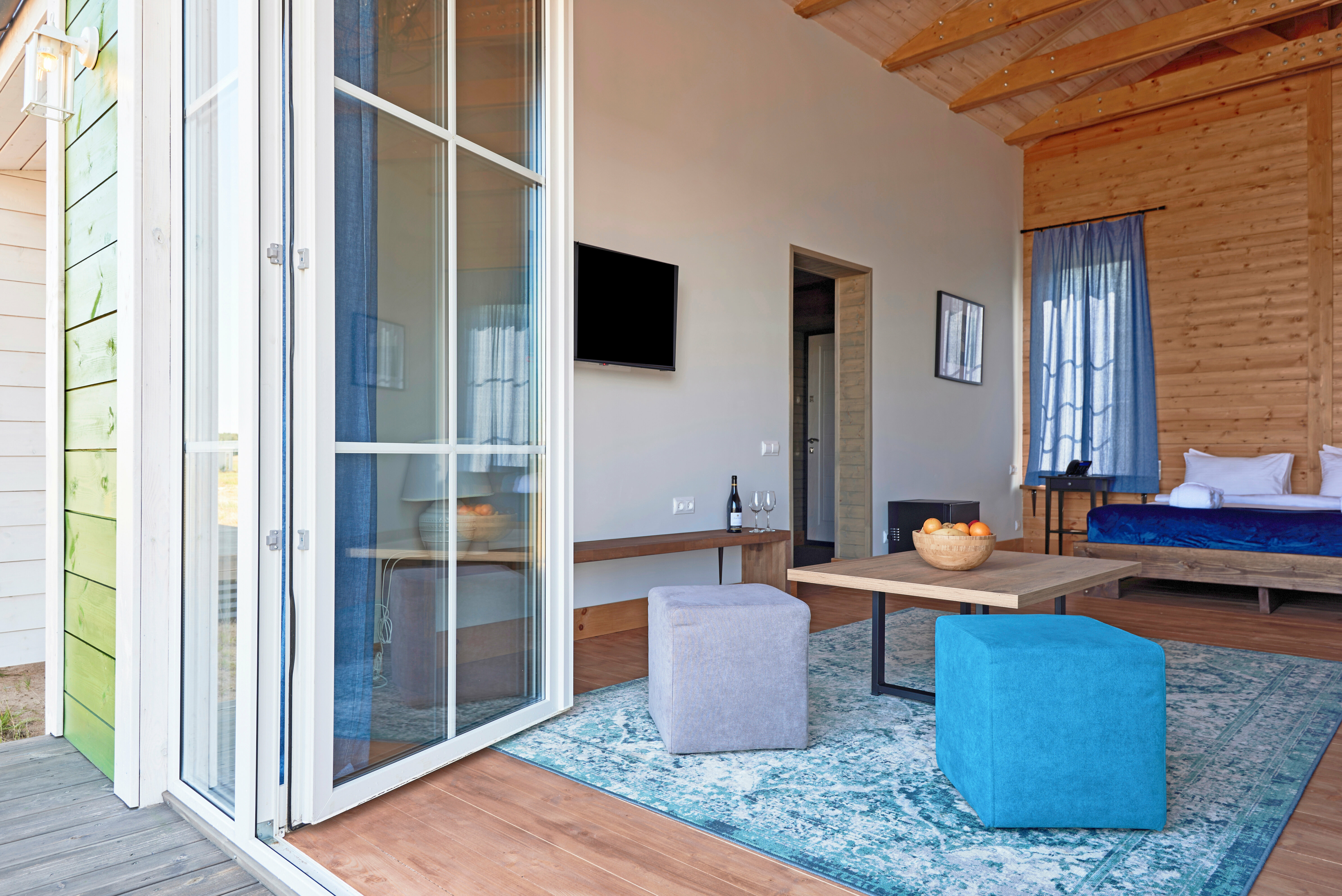 Пляжный дом с террасой — семейный