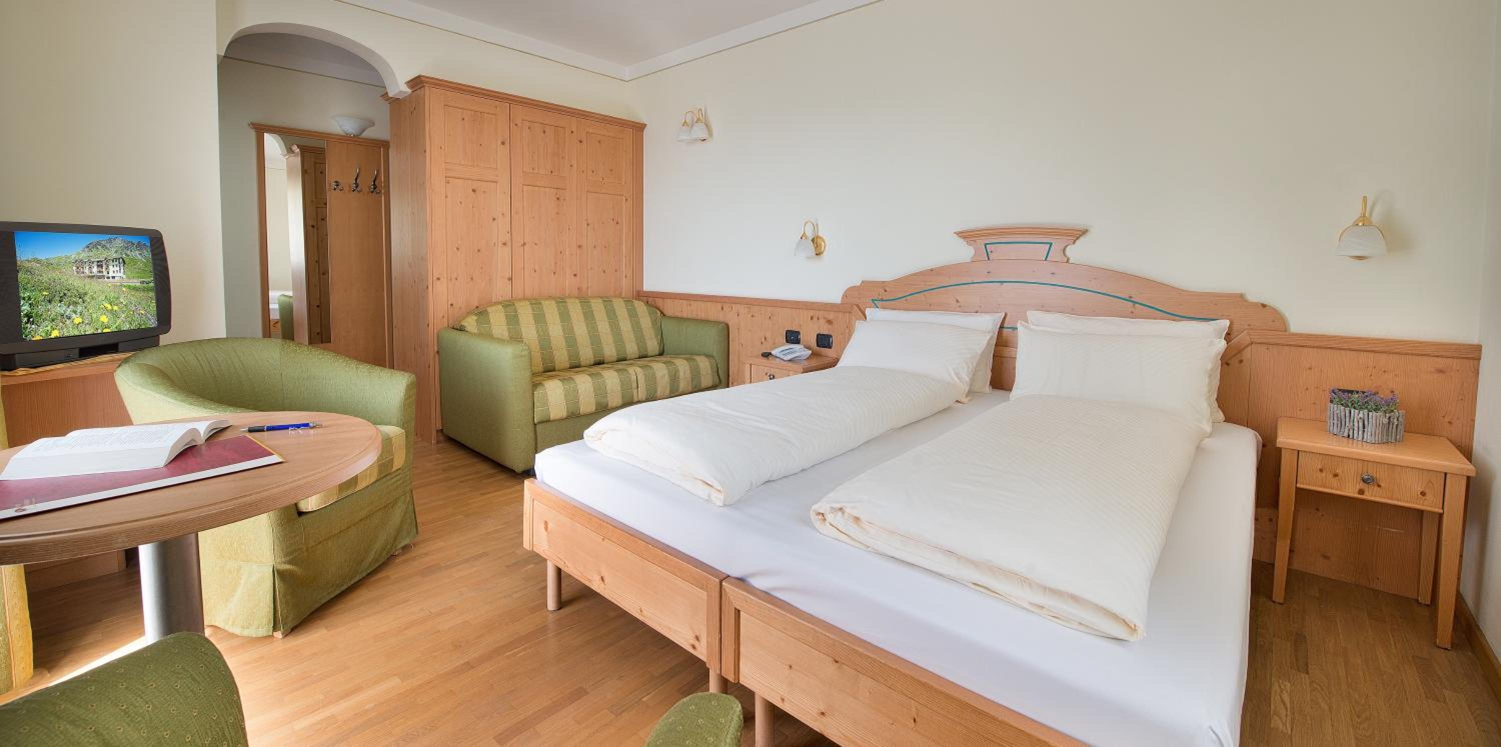 Double or Twin Room with Mountain View