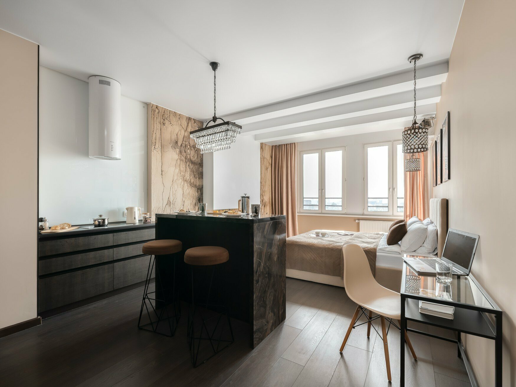 Casablanca - 3х местные делюкс апартаменты в "Савеловский-Сити"