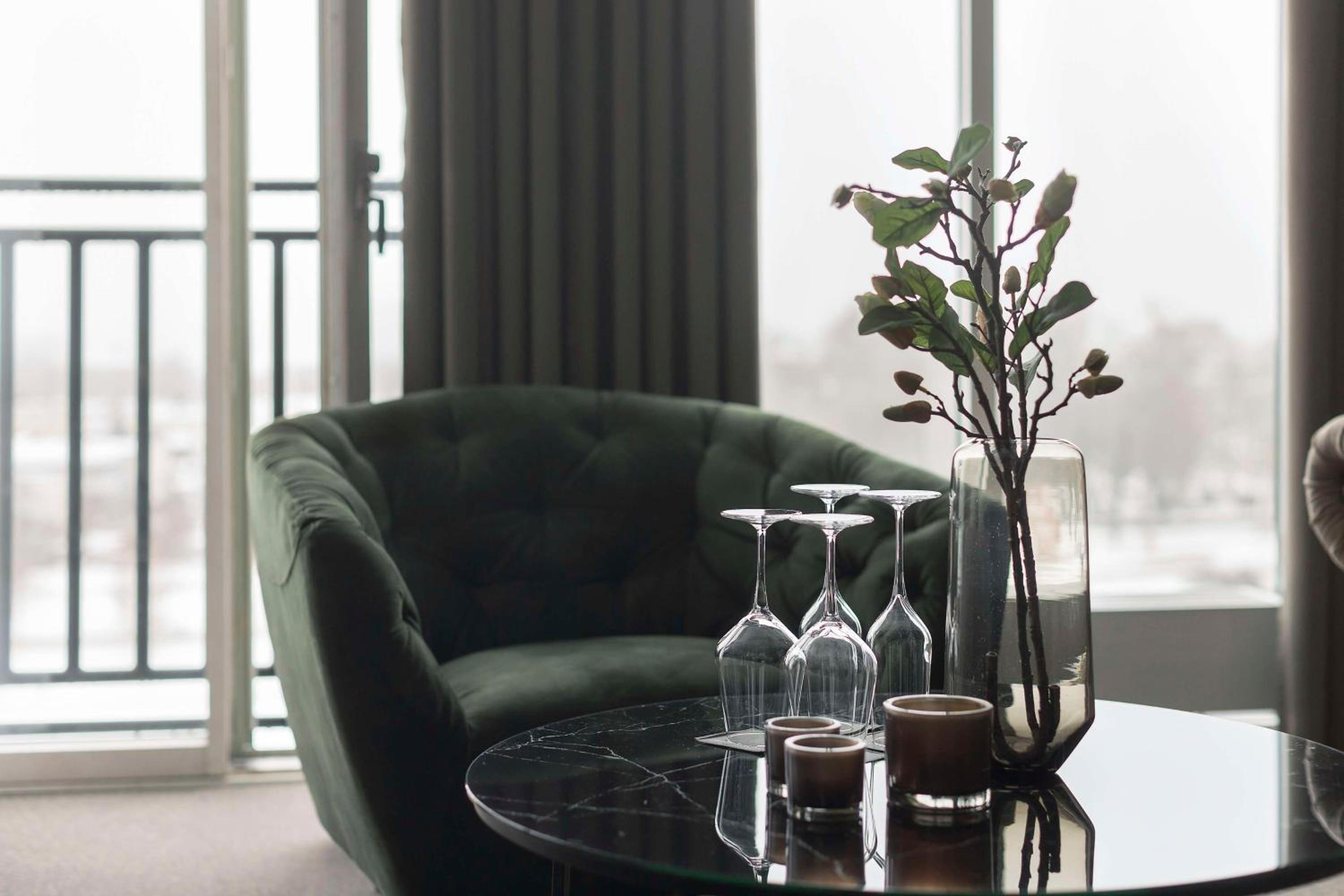 Twin Studio with Sofa Bed and with a view over Klarälven