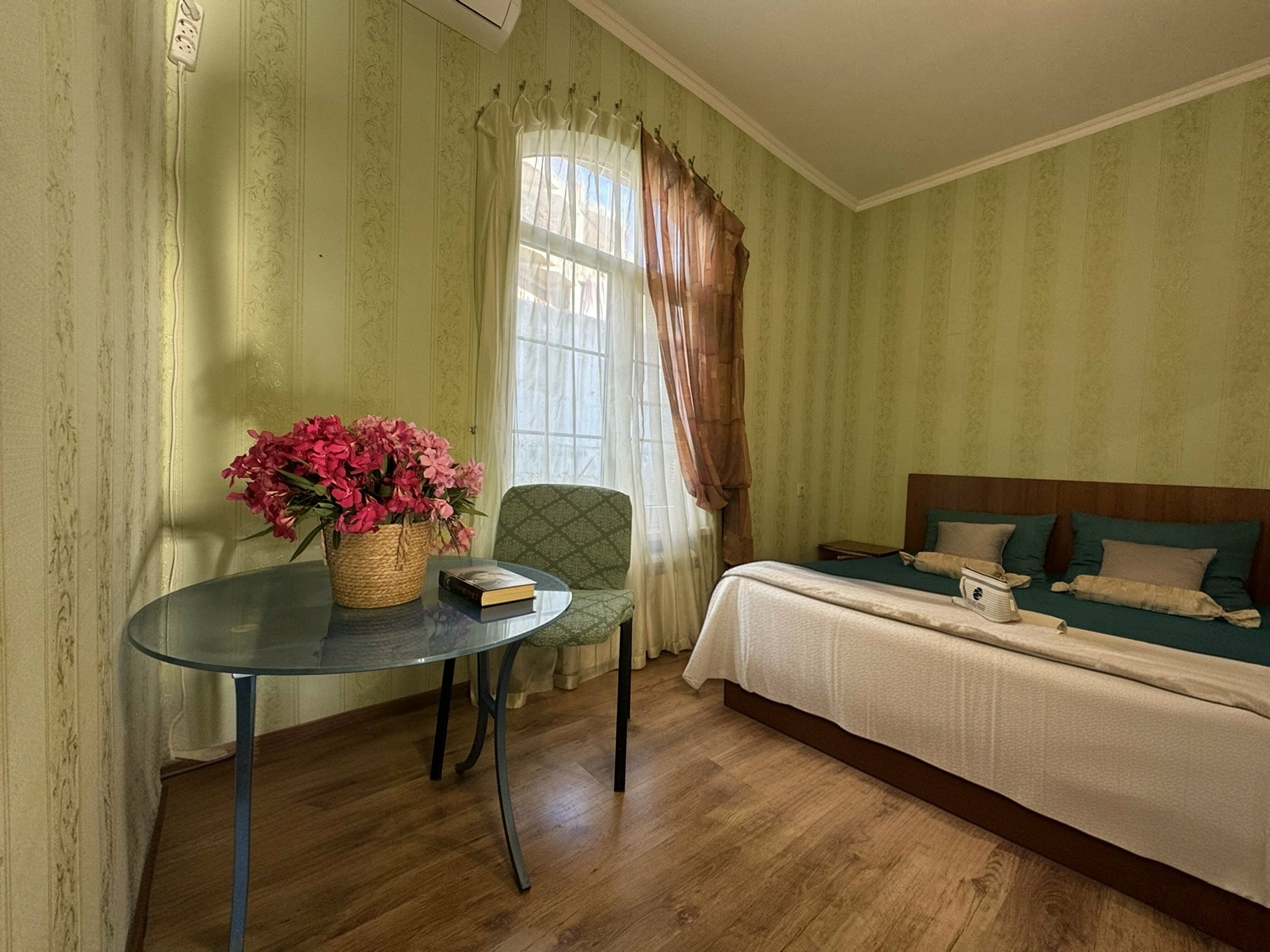 Двухместный номер с 1 кроватью и видом на сад