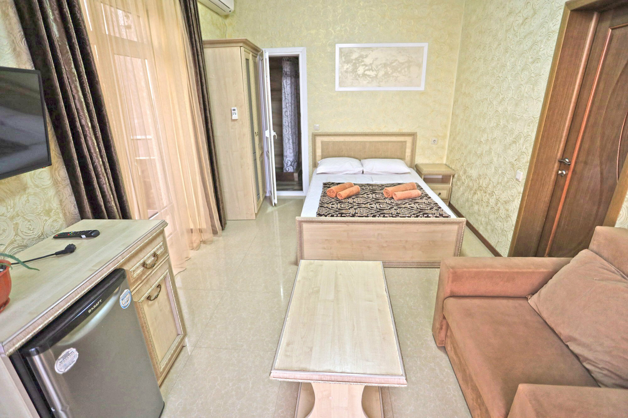 Трехместный номер Делюкс с видом на море