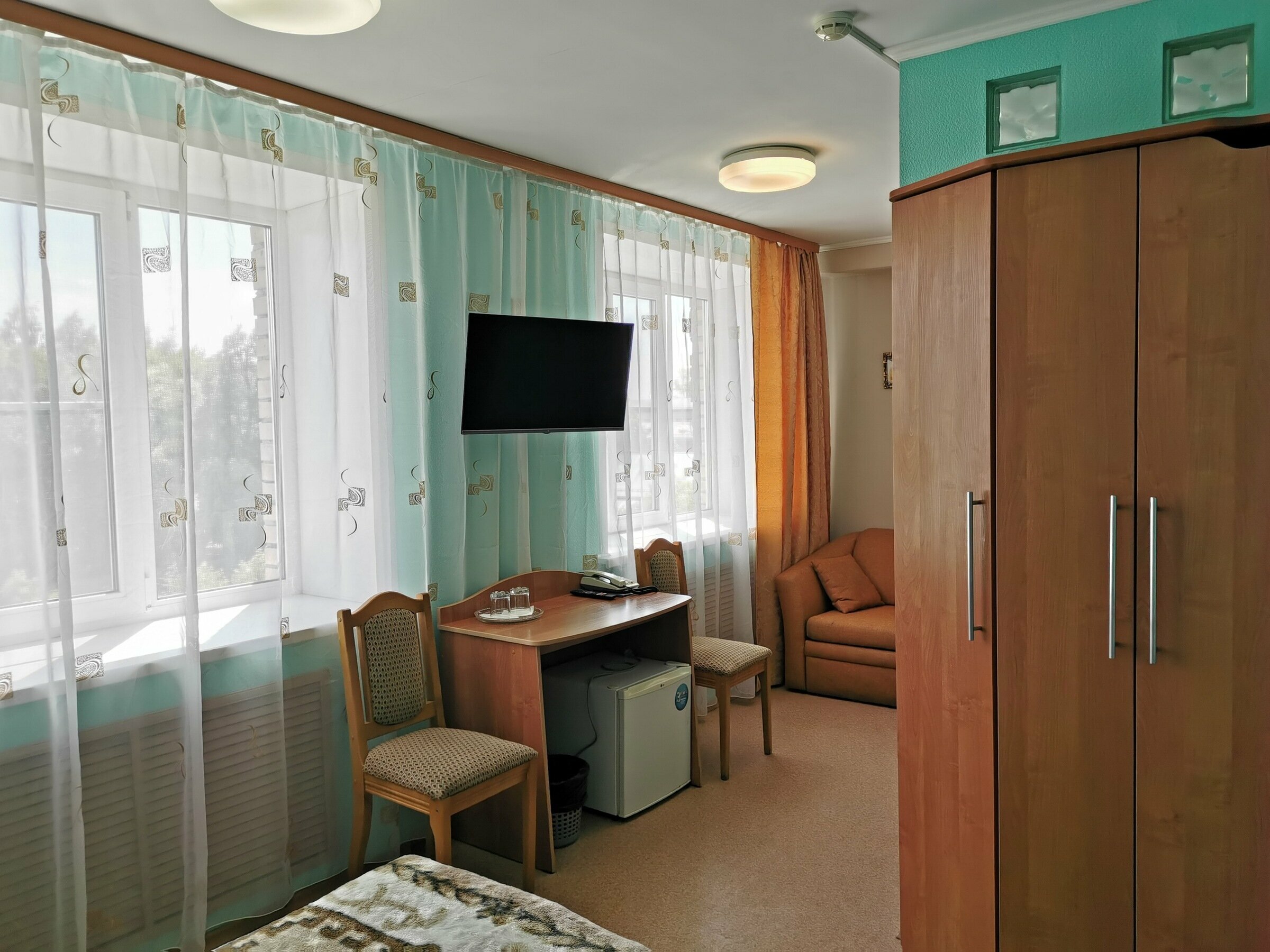 Двухместный номер с 2 двуспальными кроватями