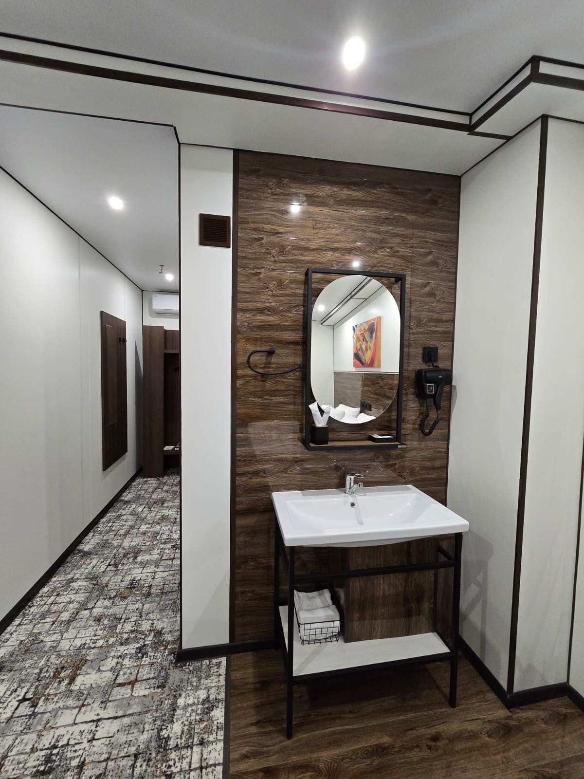 Комфорт с одной двуспальной или двумя раздельными кроватями