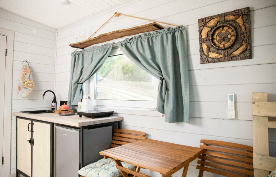 Tiny apartment & территория Долины Предков