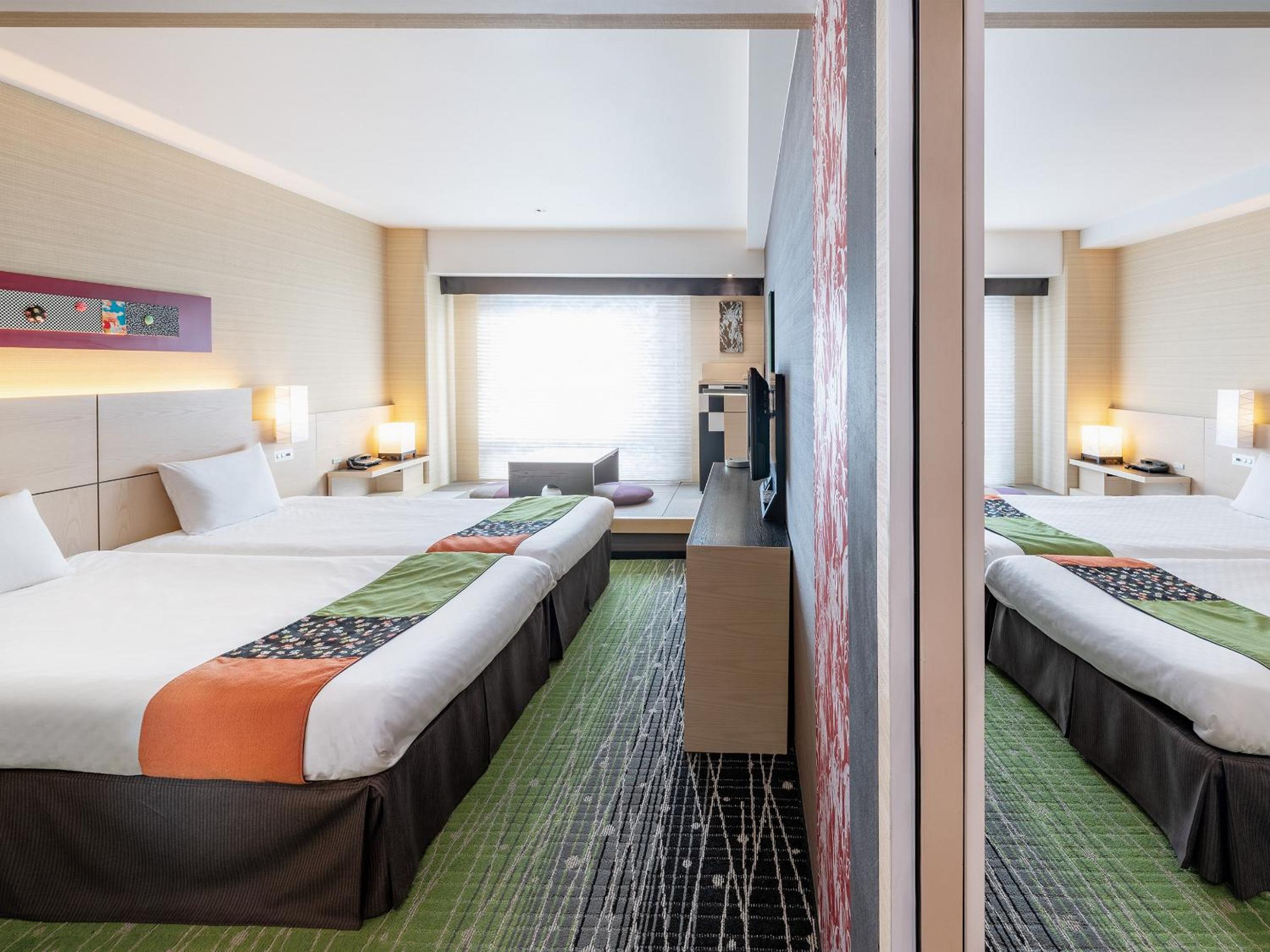 Special Offer - Two Connecting Twin Rooms (4 Adults) with Tatami - Non-Smoking