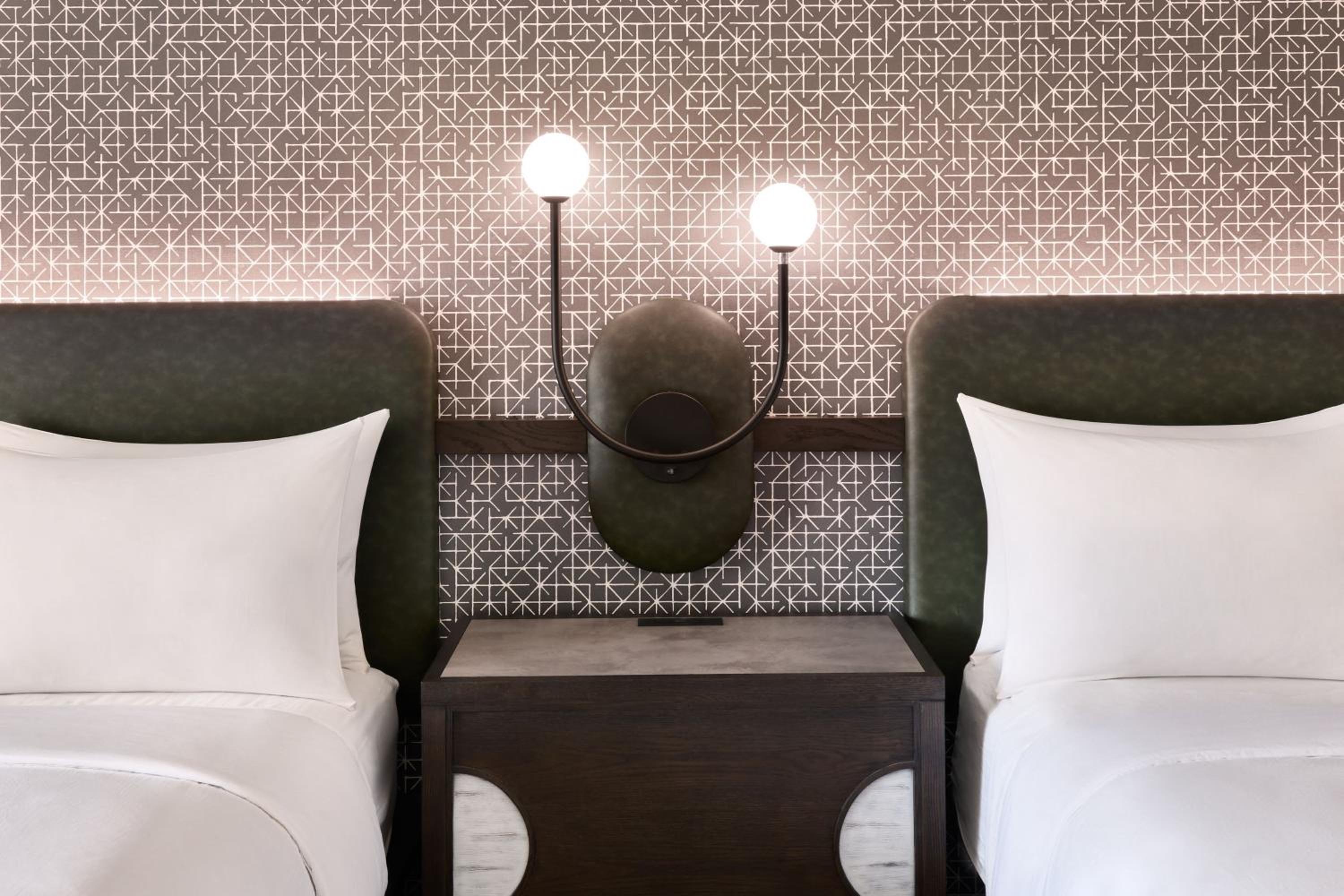 Guest Room with Two Double Beds