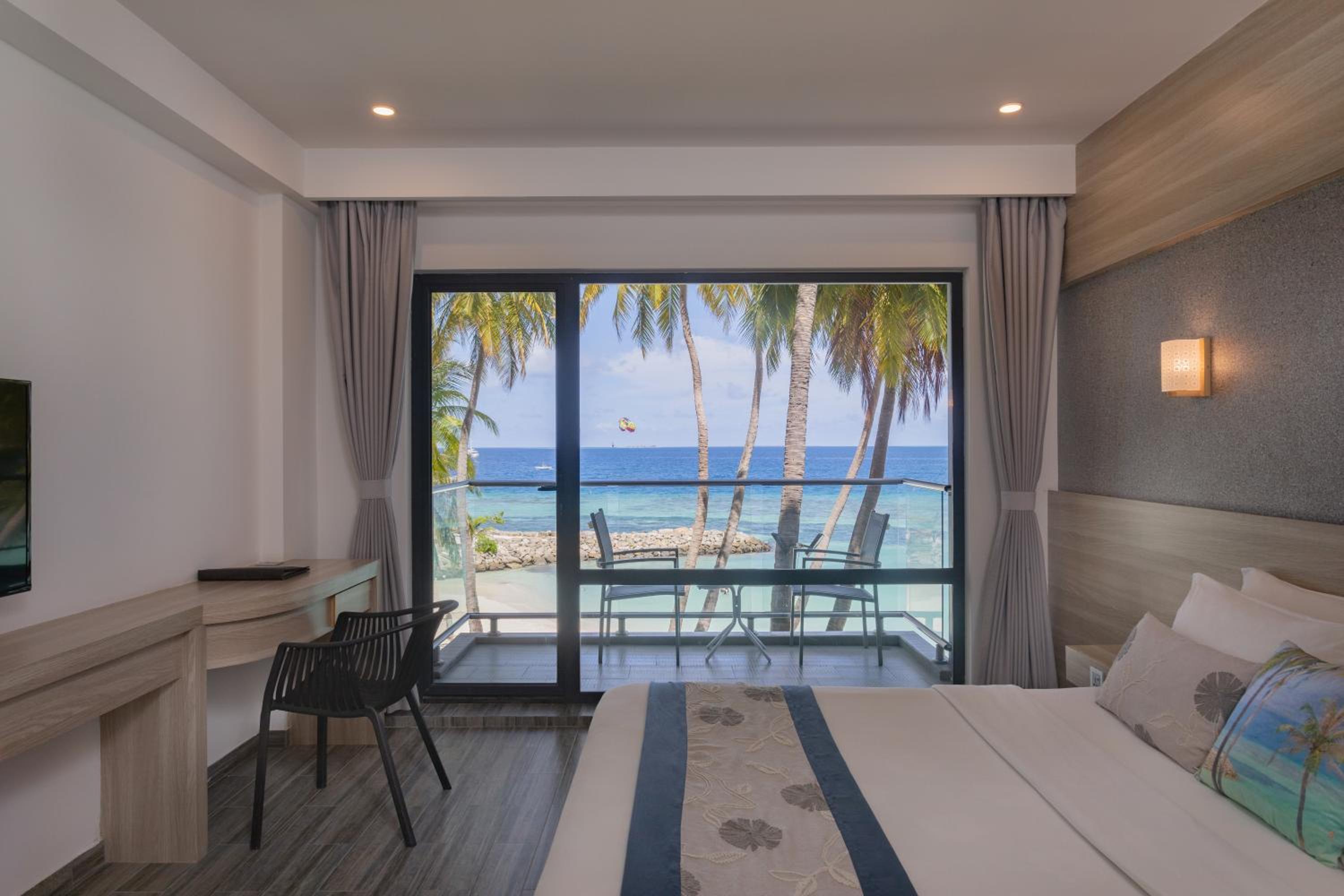 Standard Double Room with Private Balcony and Sea View