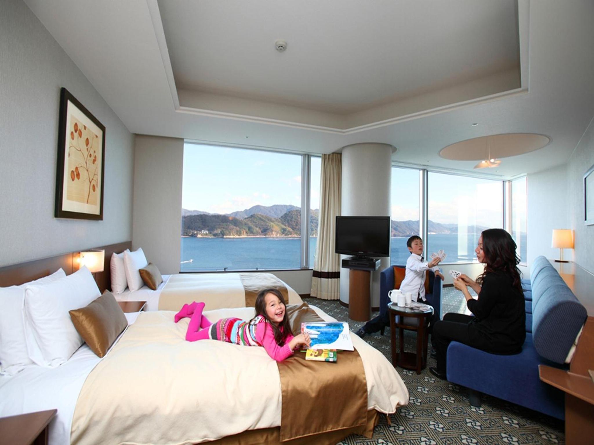 Standard Family Room with Miyajima speed boat ticket (one-way) - Non-Smoking