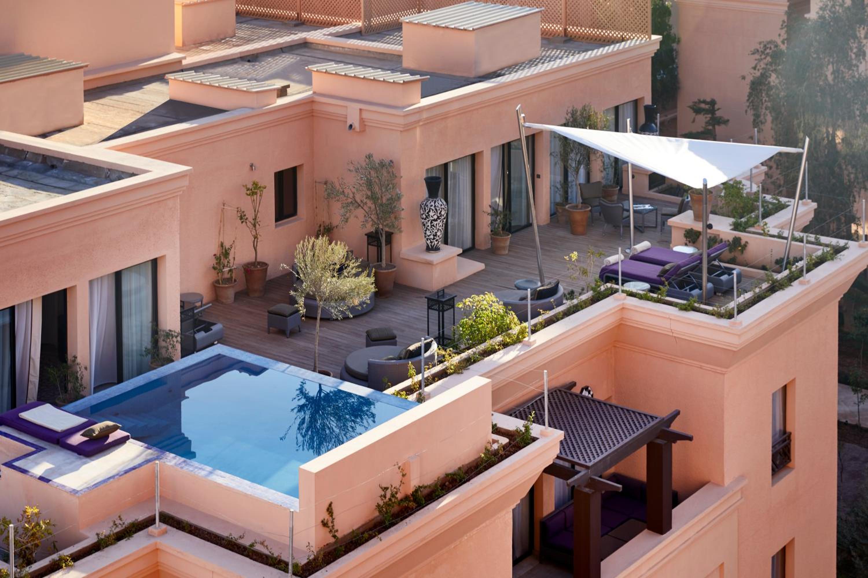 Two-Bedroom Penthouse with Living Room and Private Pool