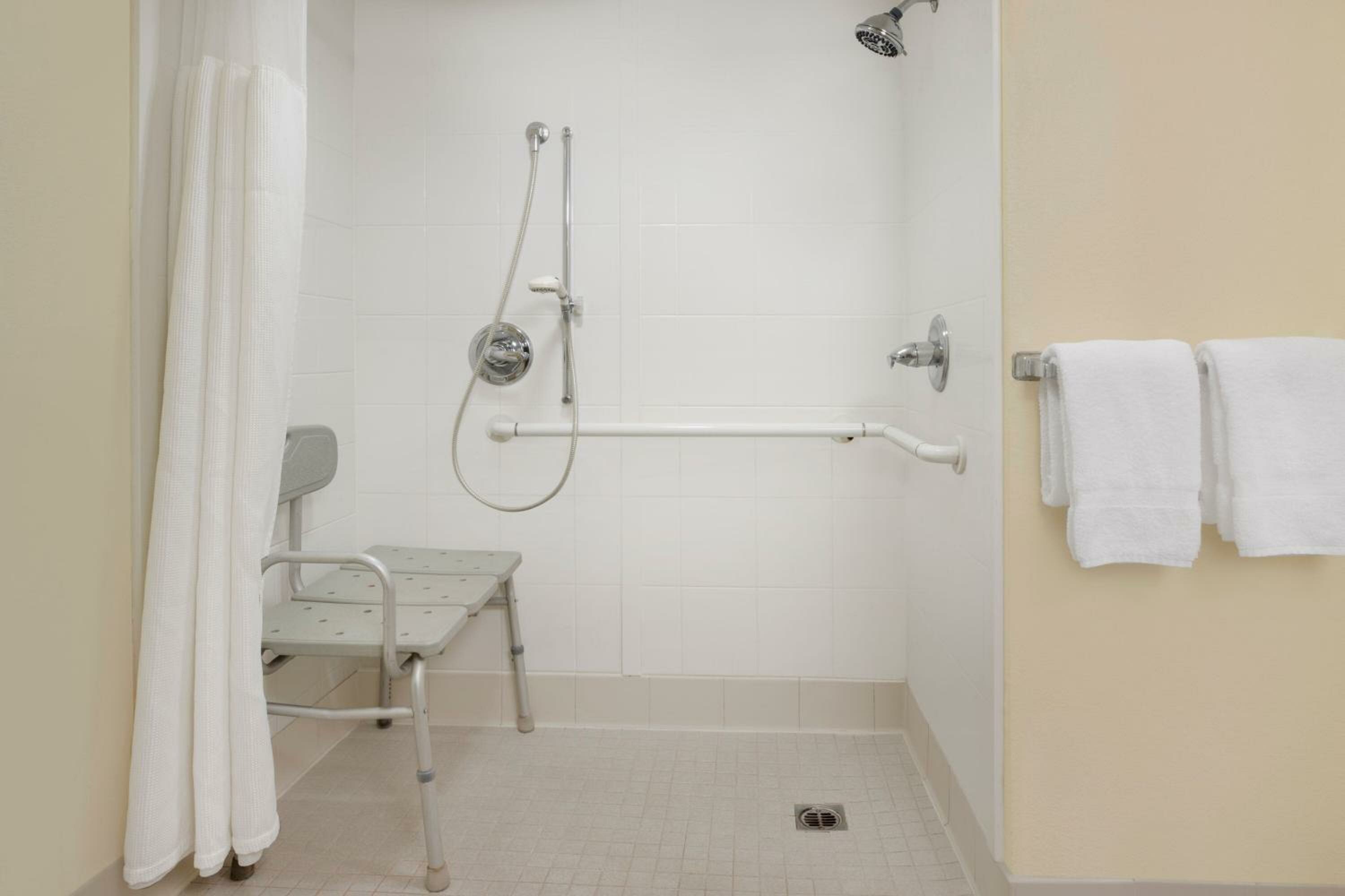 King Studio with Sofa Bed and Roll-in Shower
