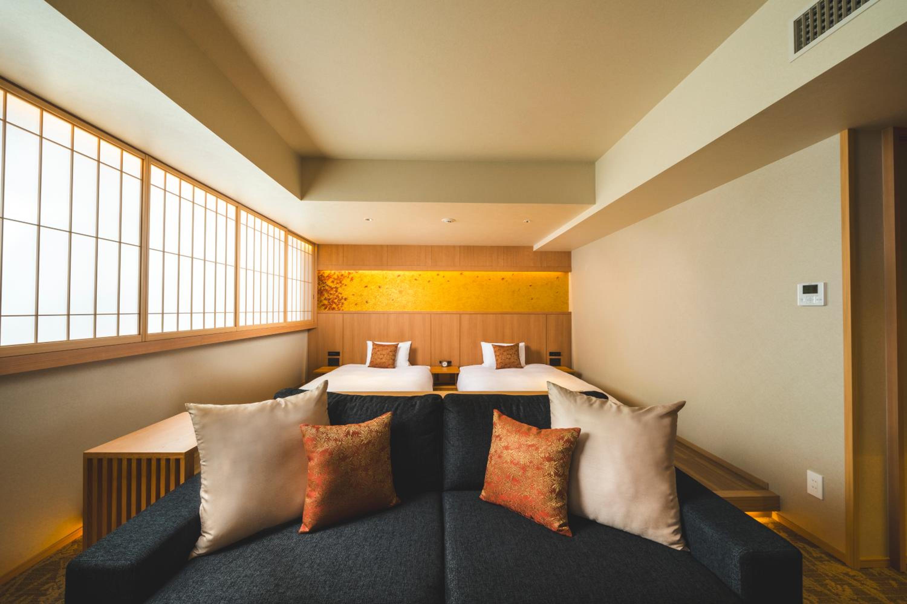 Premier Room with Two Double Beds and Sofa Bed - Non-Smoking