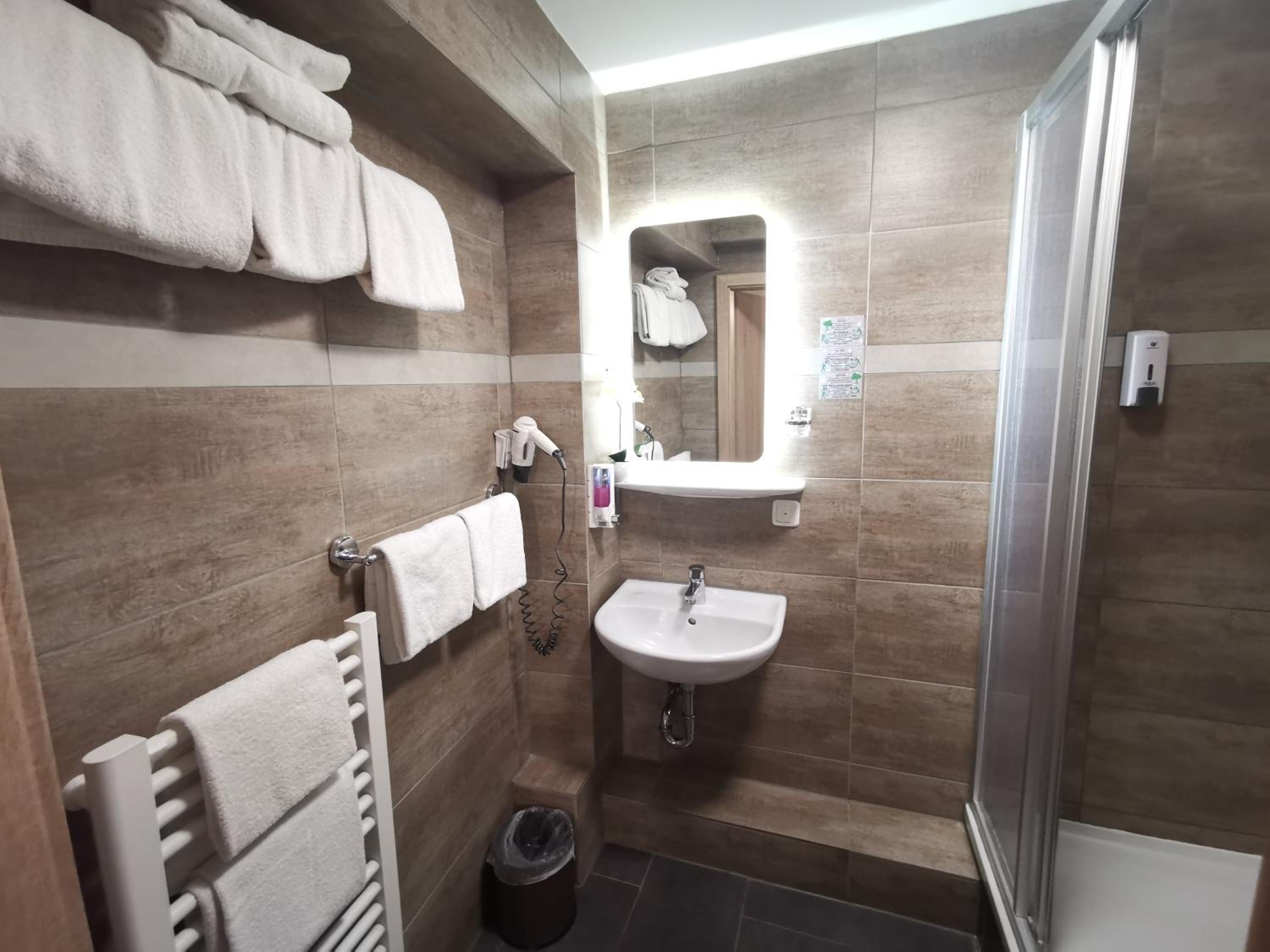 Family Room with Shower