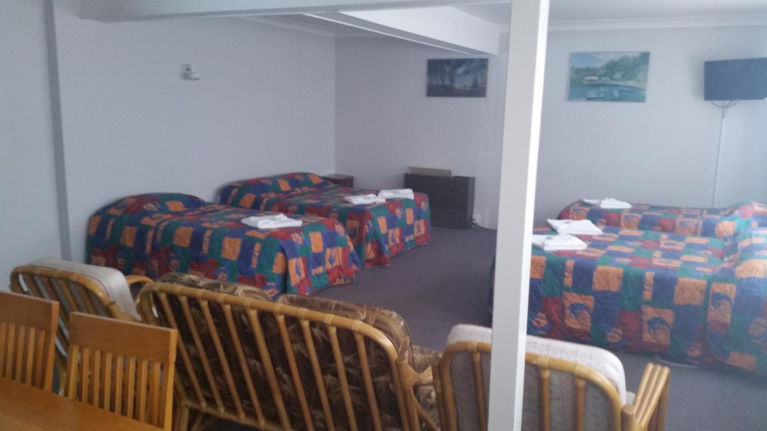 Family Room With Shower