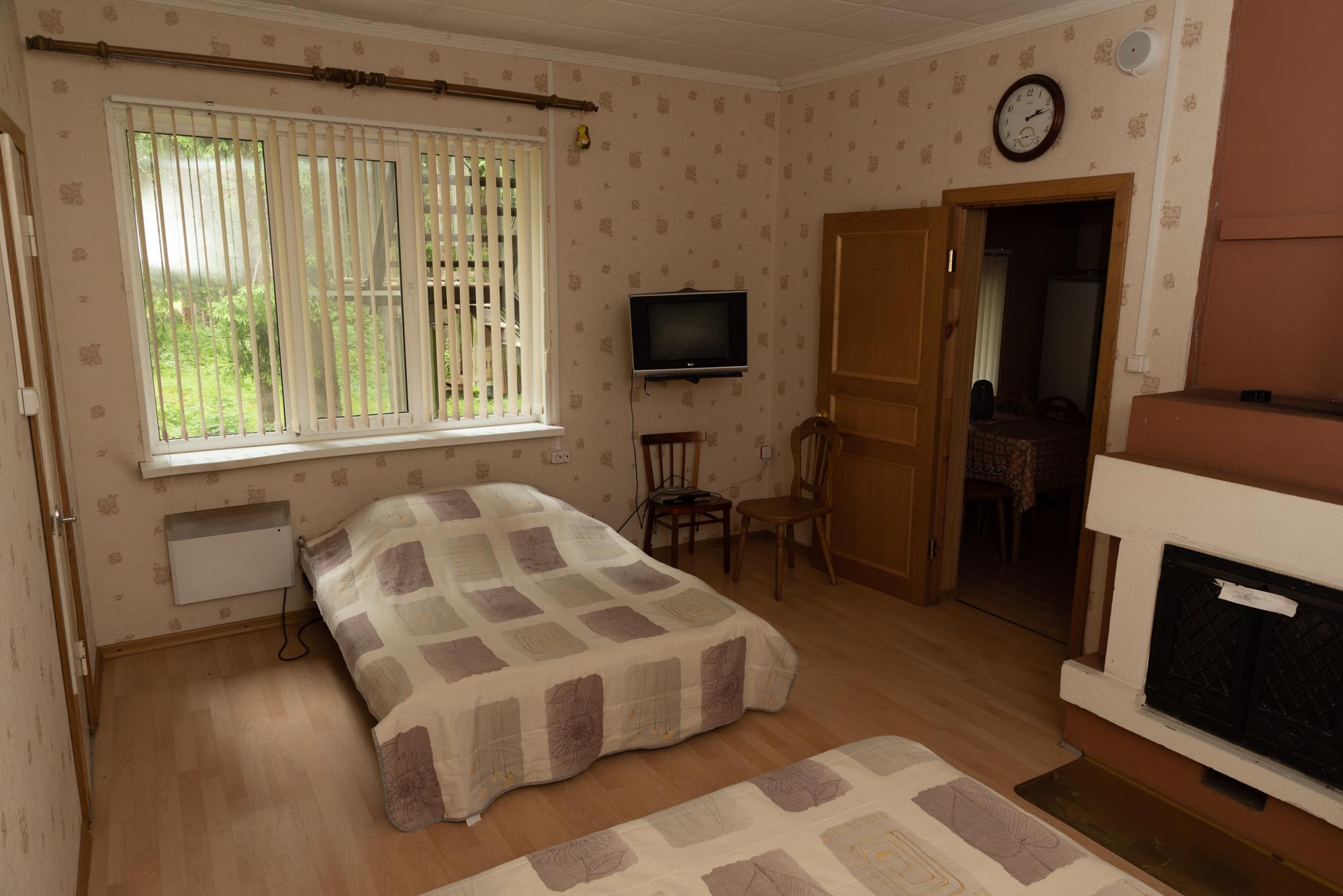 Улучшенные апартаменты с кухней и двуспальной кроватью