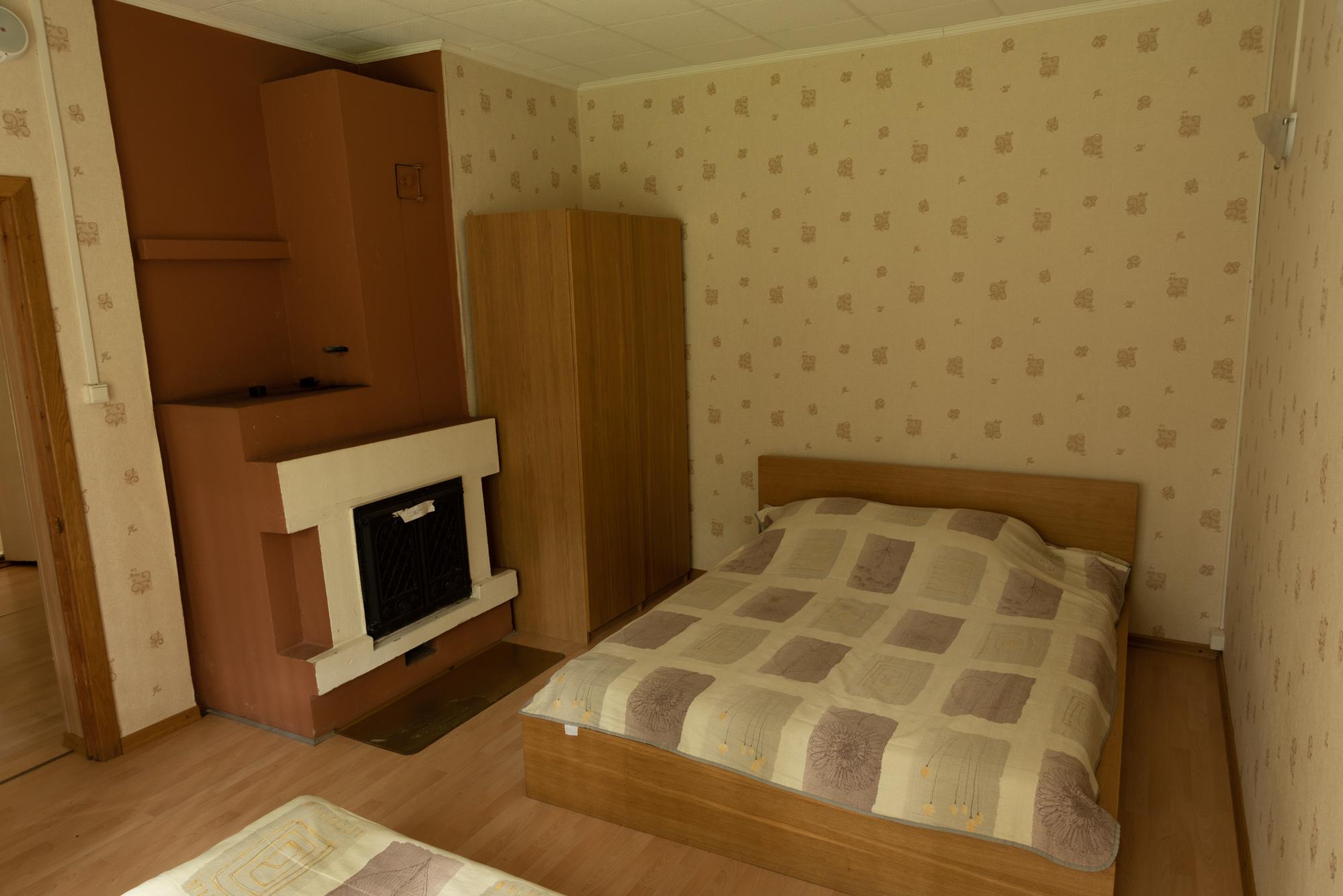 Улучшенные апартаменты с кухней и двуспальной кроватью