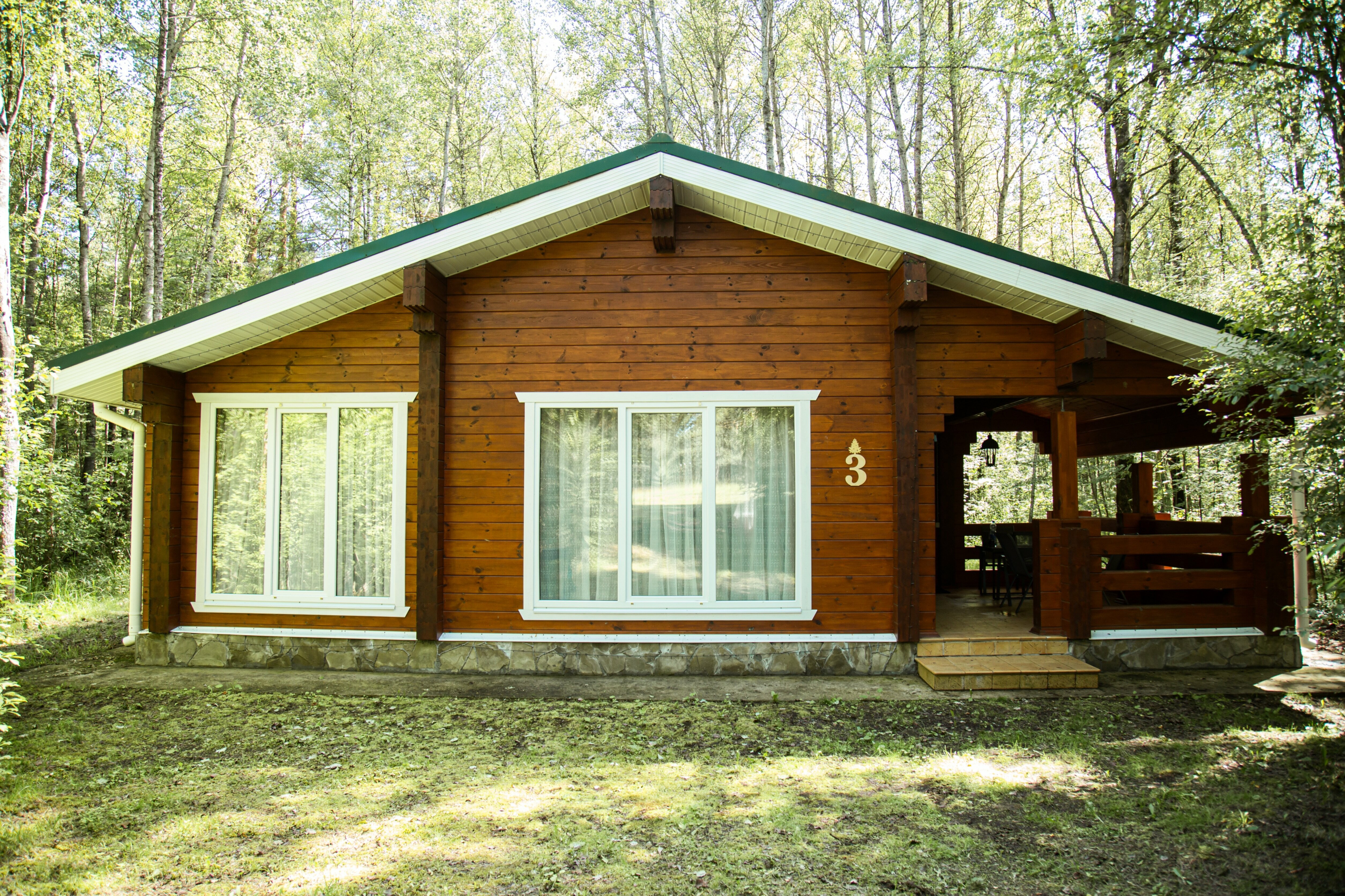 Дом с террасой и 2 спальнями