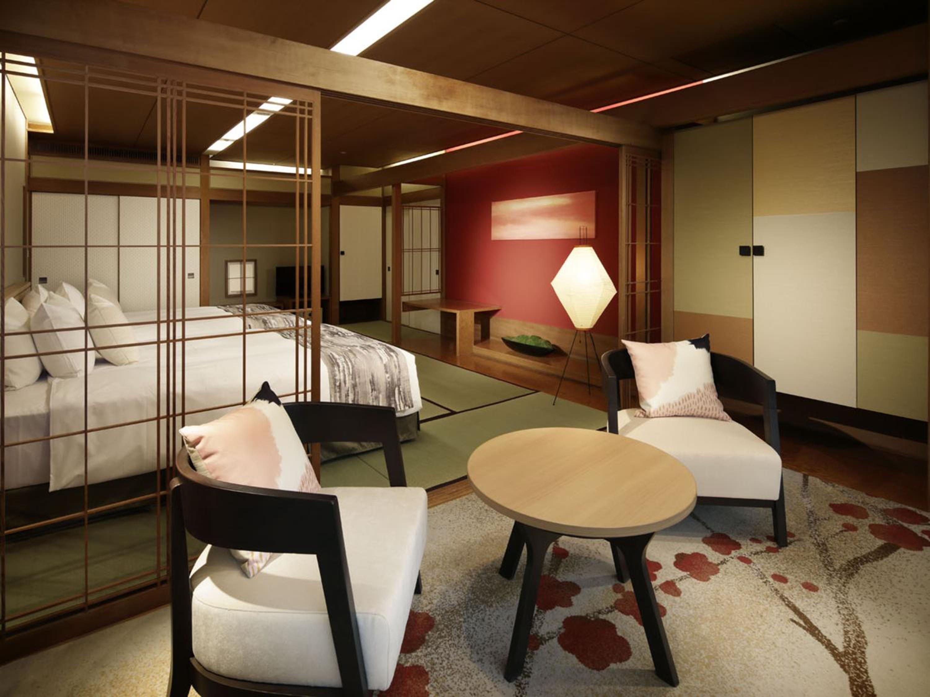 Premium Twin Room with Tatami Area (Highest Floor) - Non-Smoking