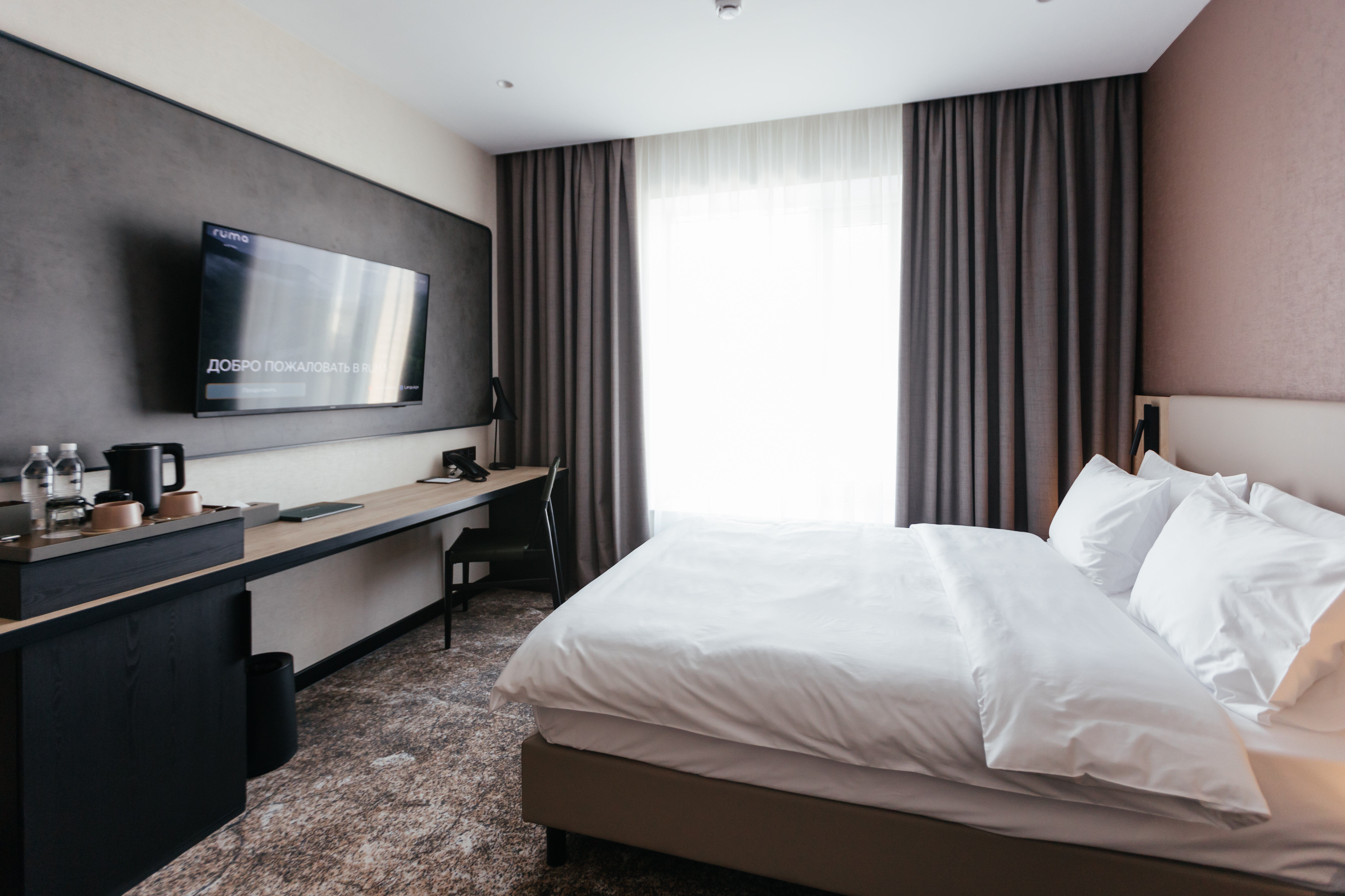 Комфорт двухместный с одной двуспальной кроватью