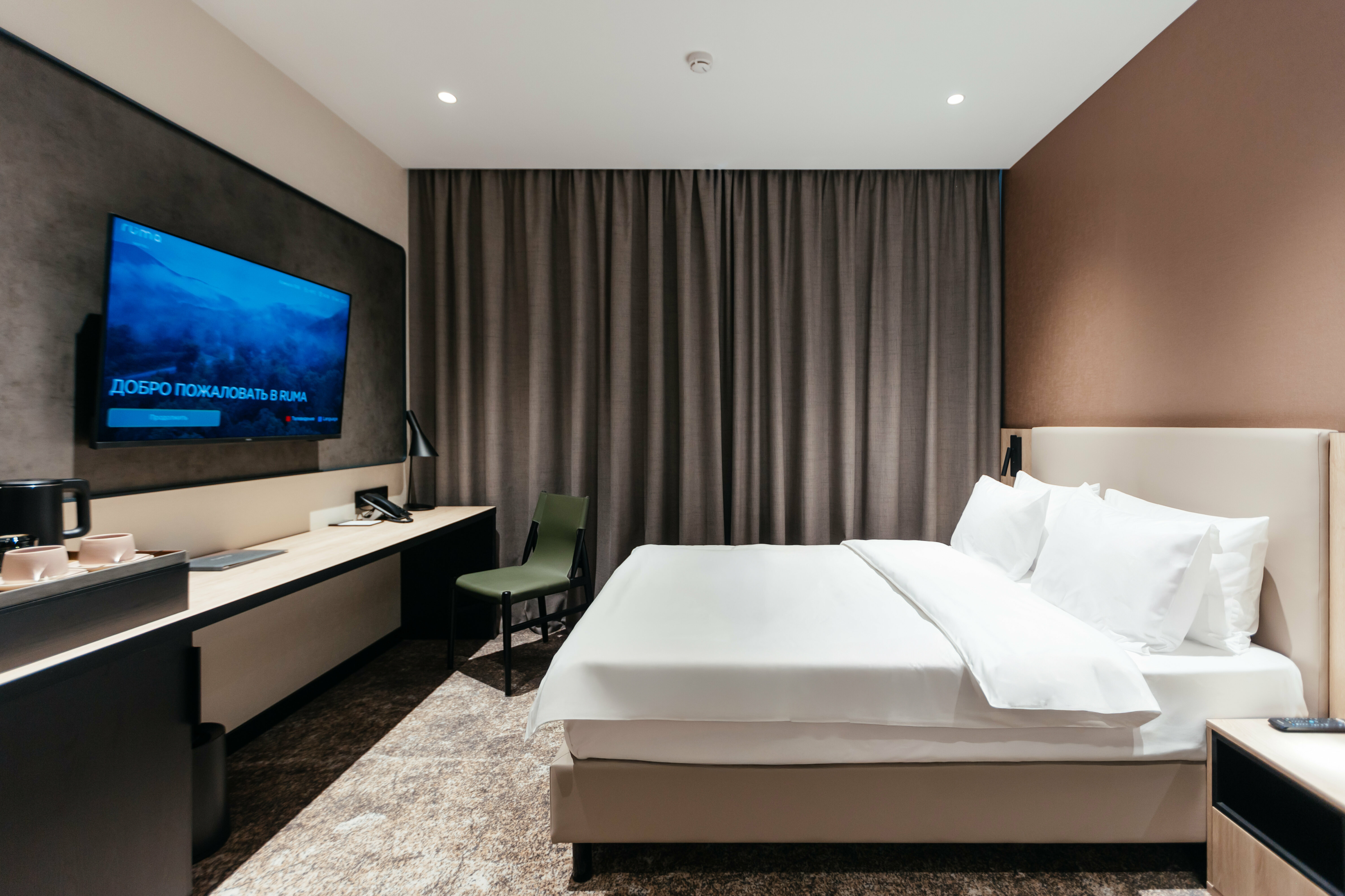 Комфорт двухместный с одной двуспальной кроватью