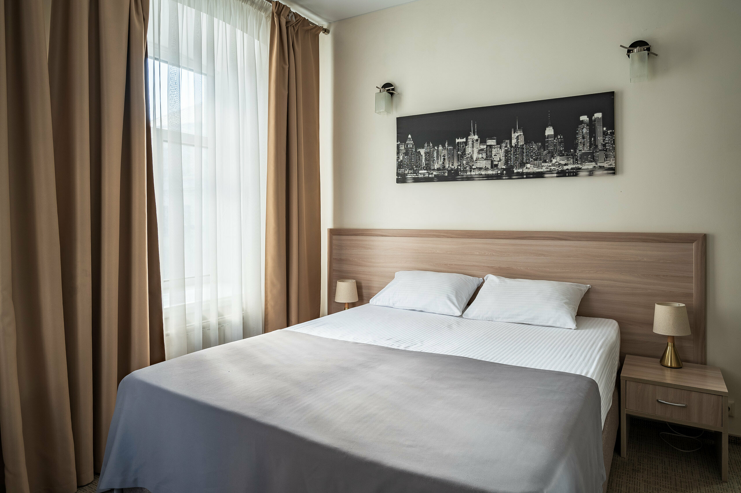 Стандартный двухместный номер с 1 кроватью или 2 отдельными кроватями