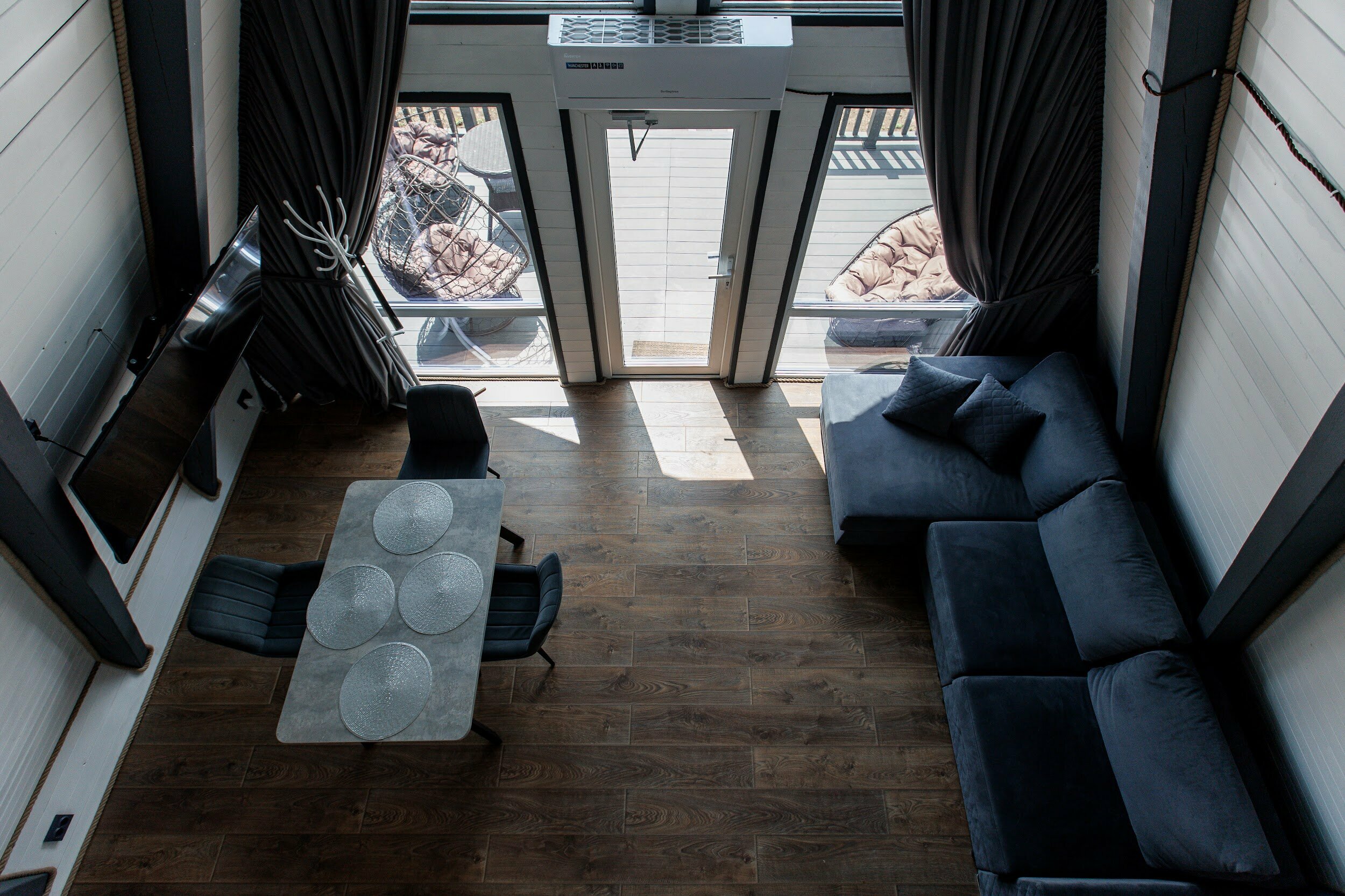 A-фрейм с купелью фурако