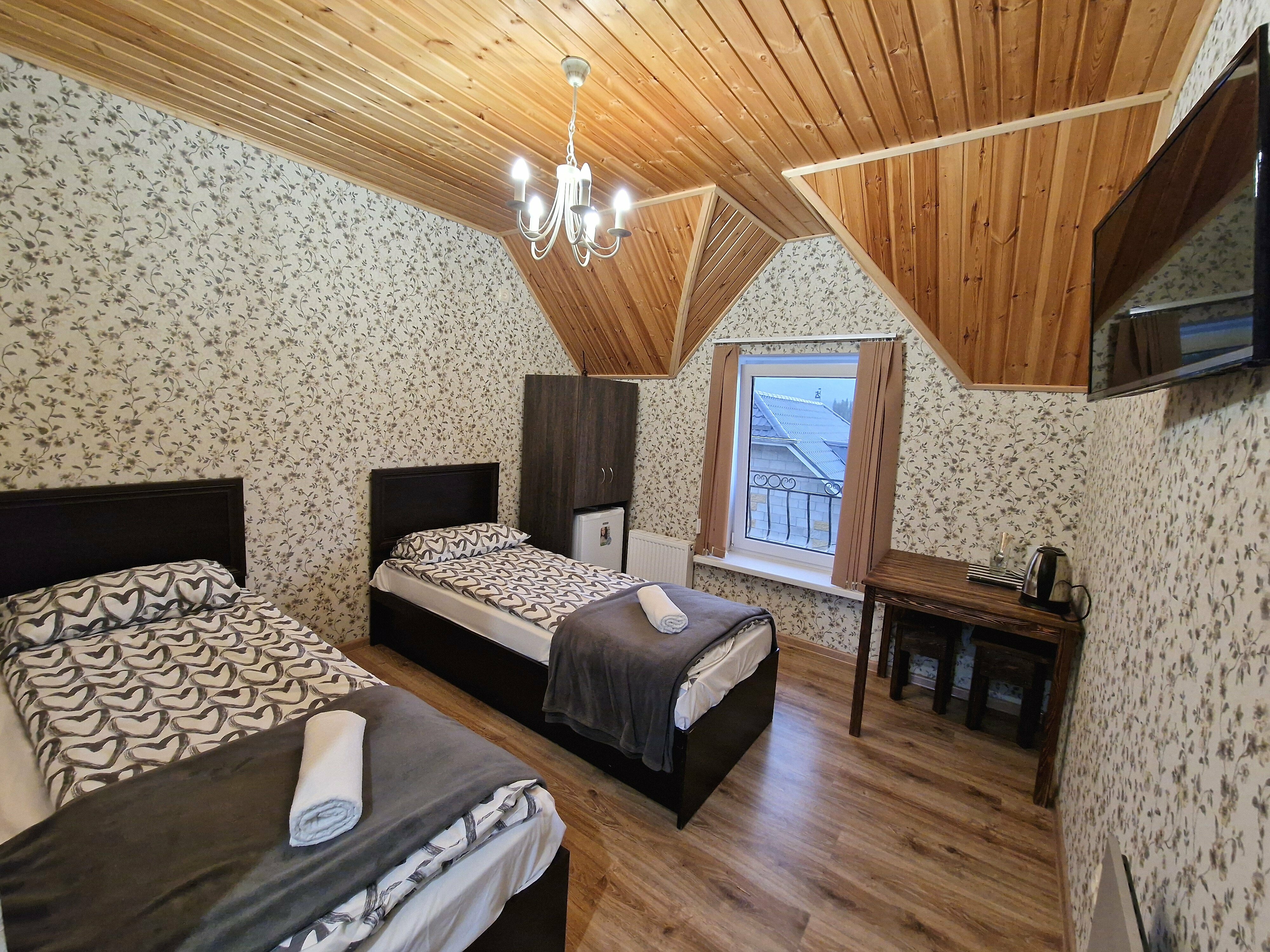 Двухместный номер с 2 отдельными кроватями и ванной