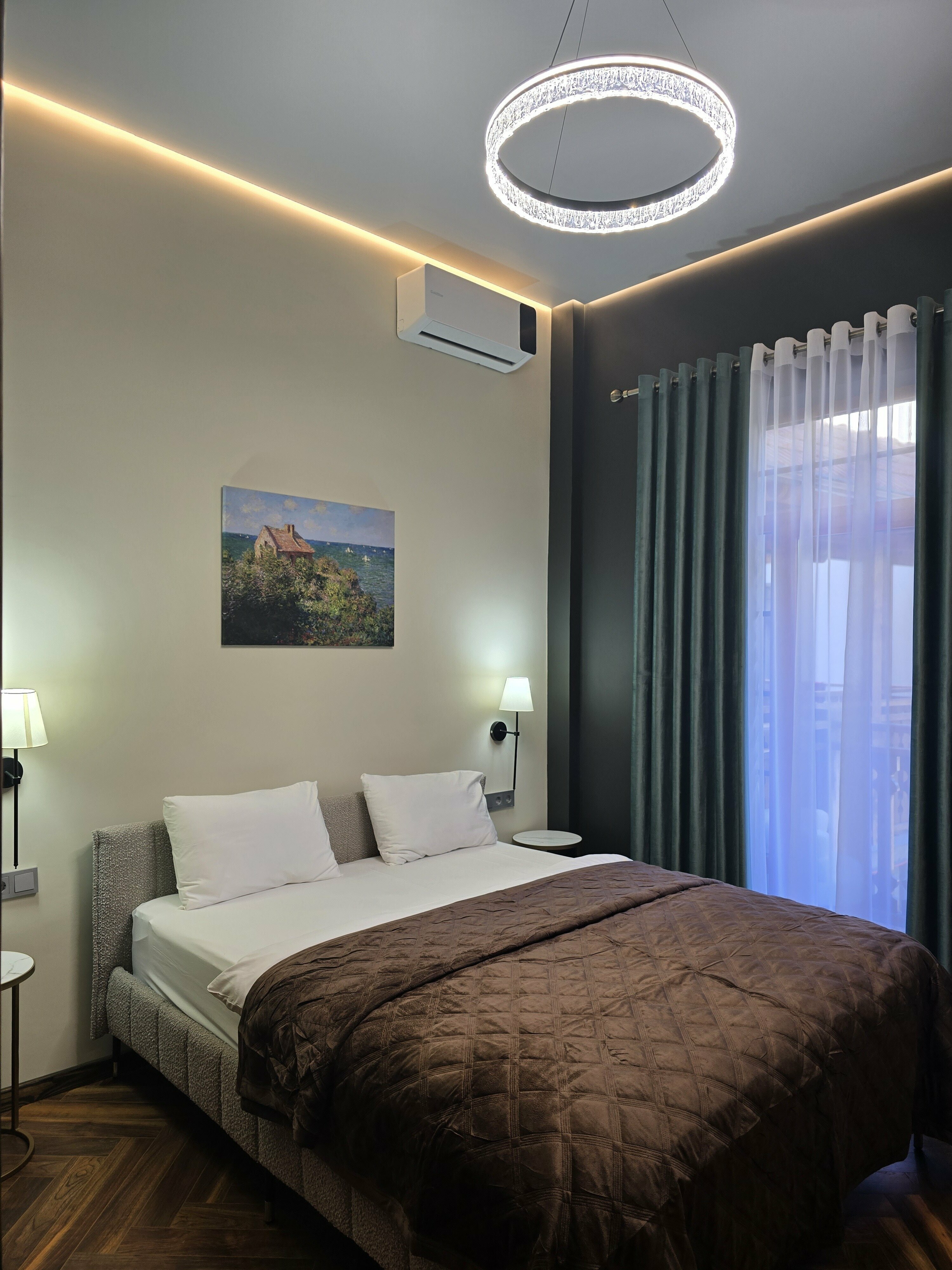 Двухместный номер с 1 кроватью и балконом