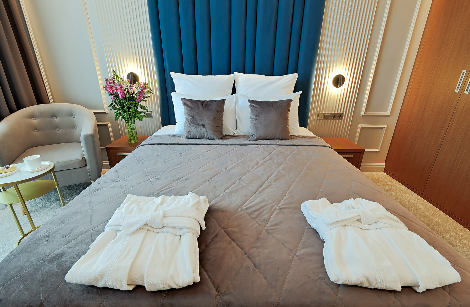 Апартаменты супериор с террасой и видом на зону барбекю 1-9