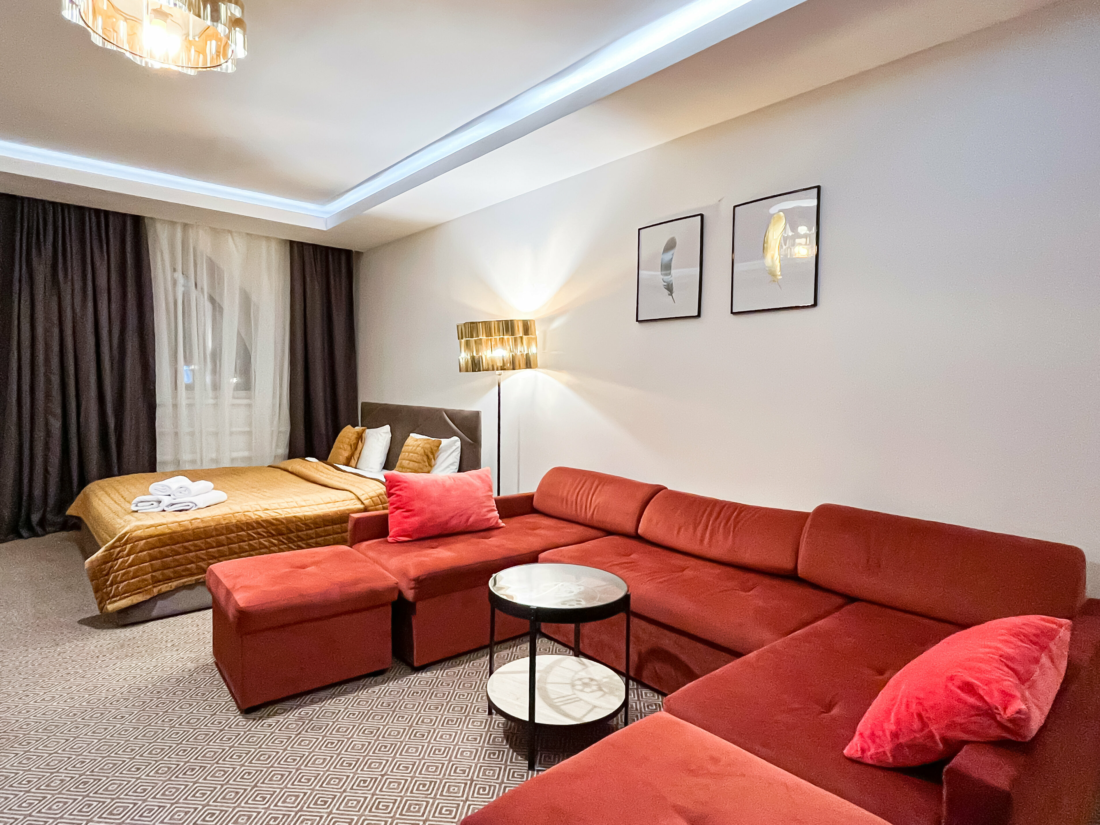 Полулюкс с двуспальной кроватью