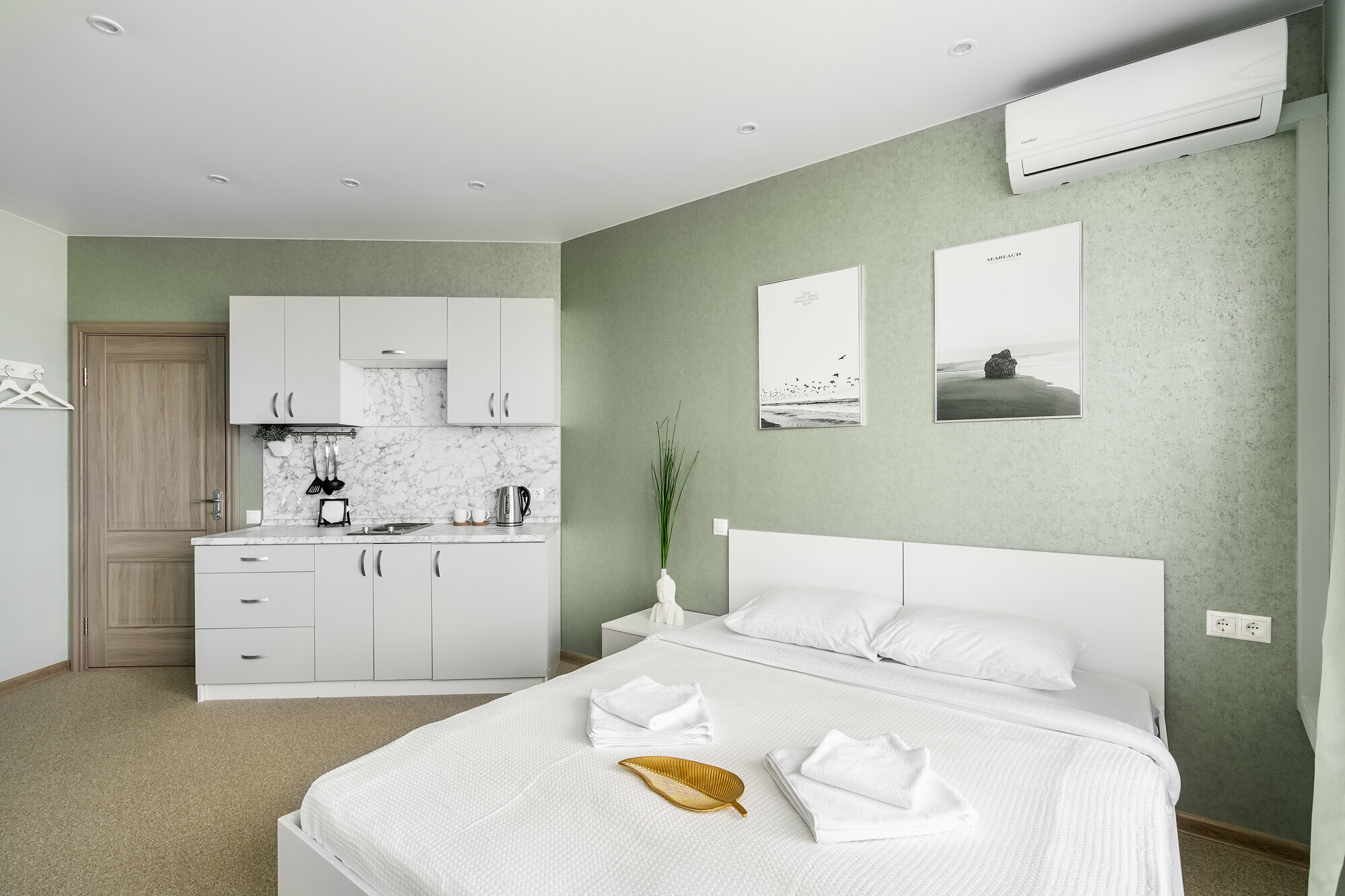 Двухместный номер с общей ванной комнатой и панорамным видом на реку