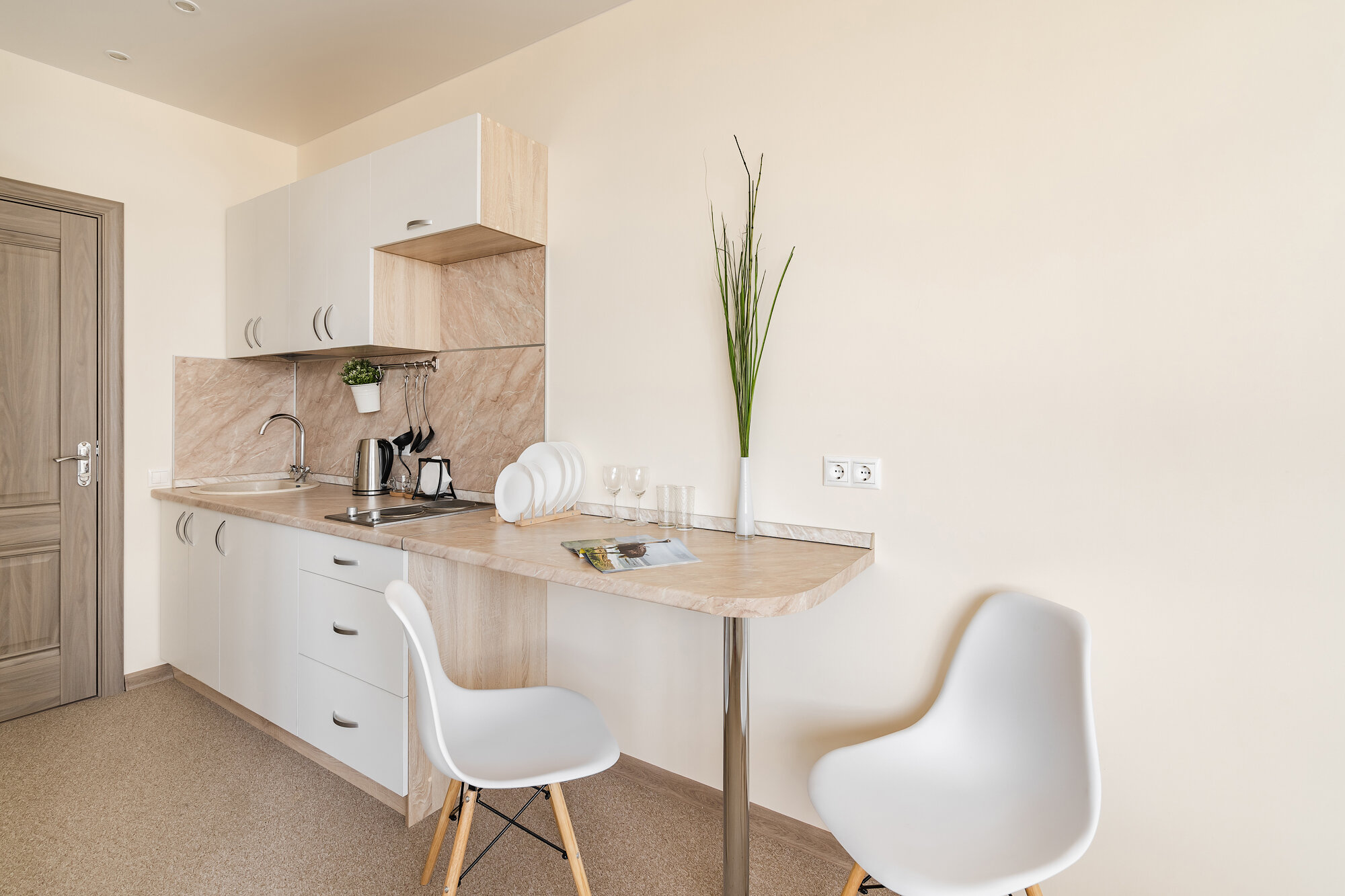 Двухместный номер с видом на Волгу