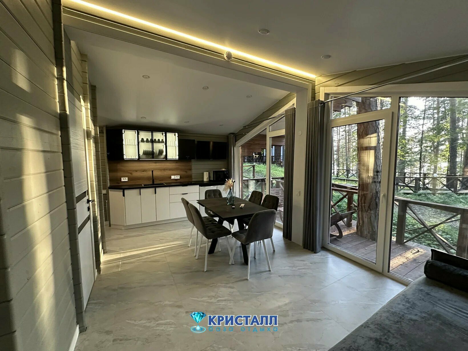 Шале с 2 спальнями