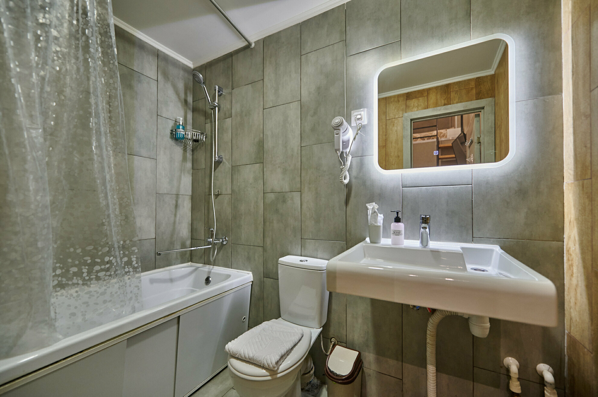 Двухуровневый номер-студия