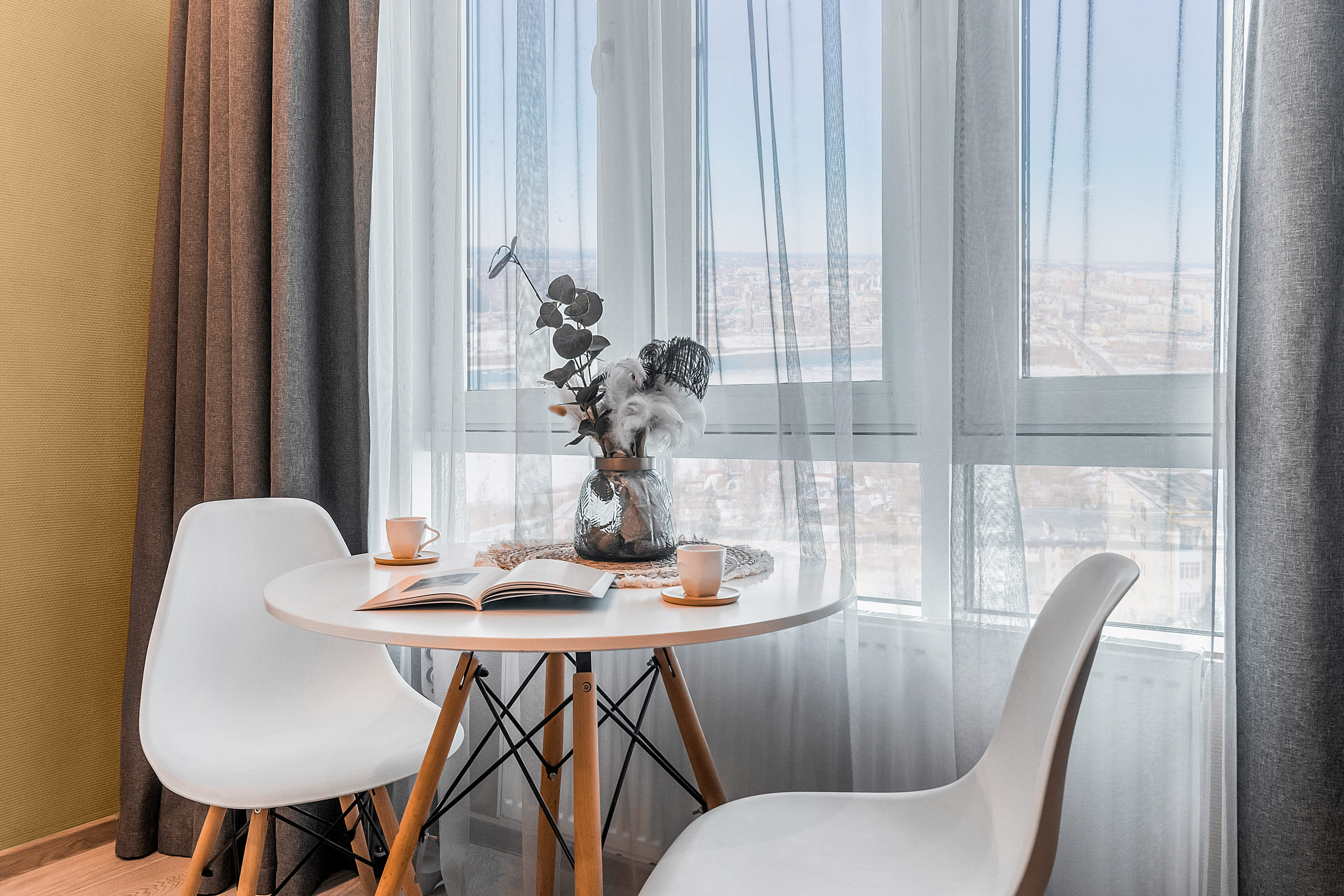 Студия Home с видом на закаты