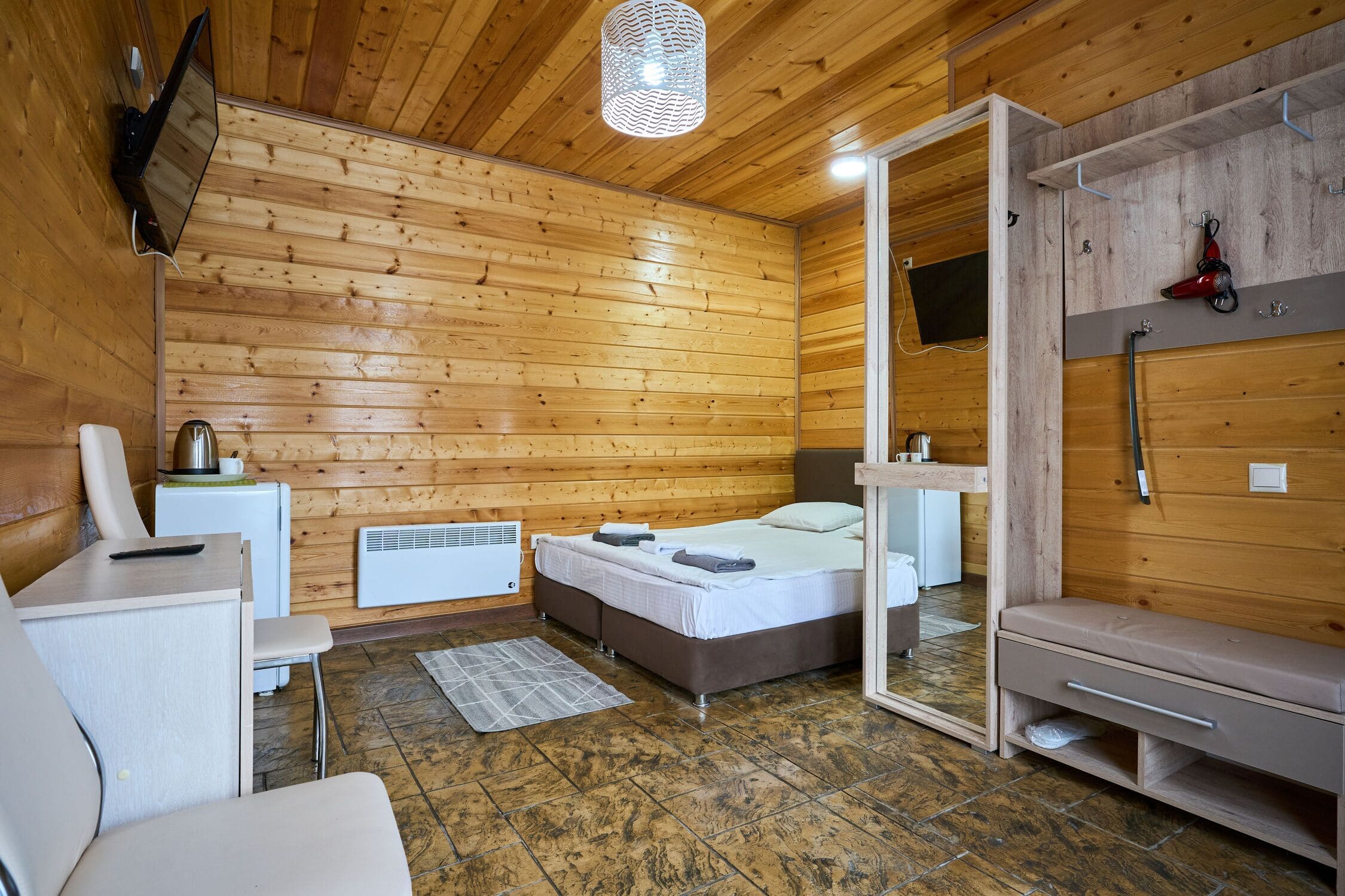 Бунгало трехместное