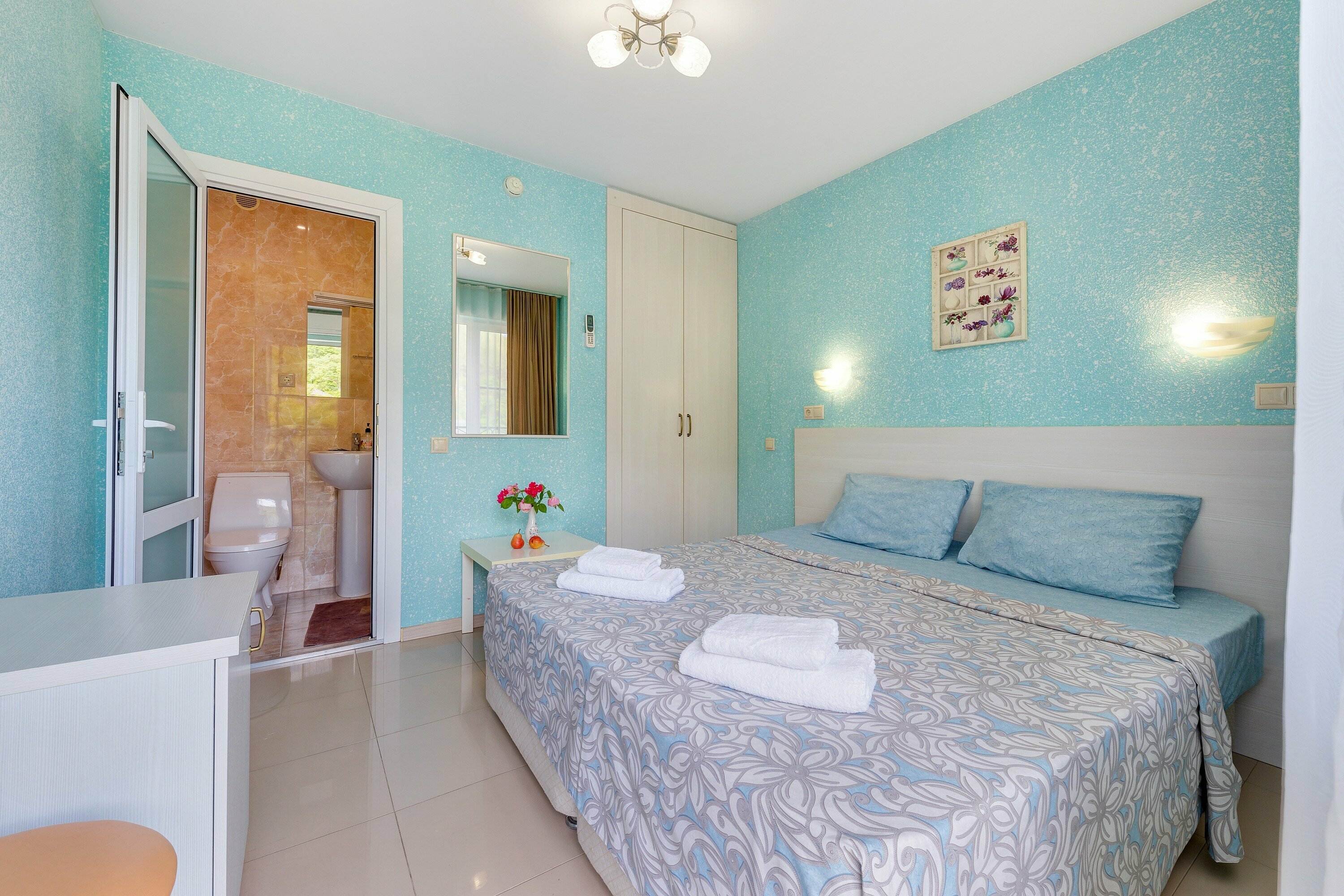 Двухместный номер с 1 кроватью или 2 отдельными кроватями