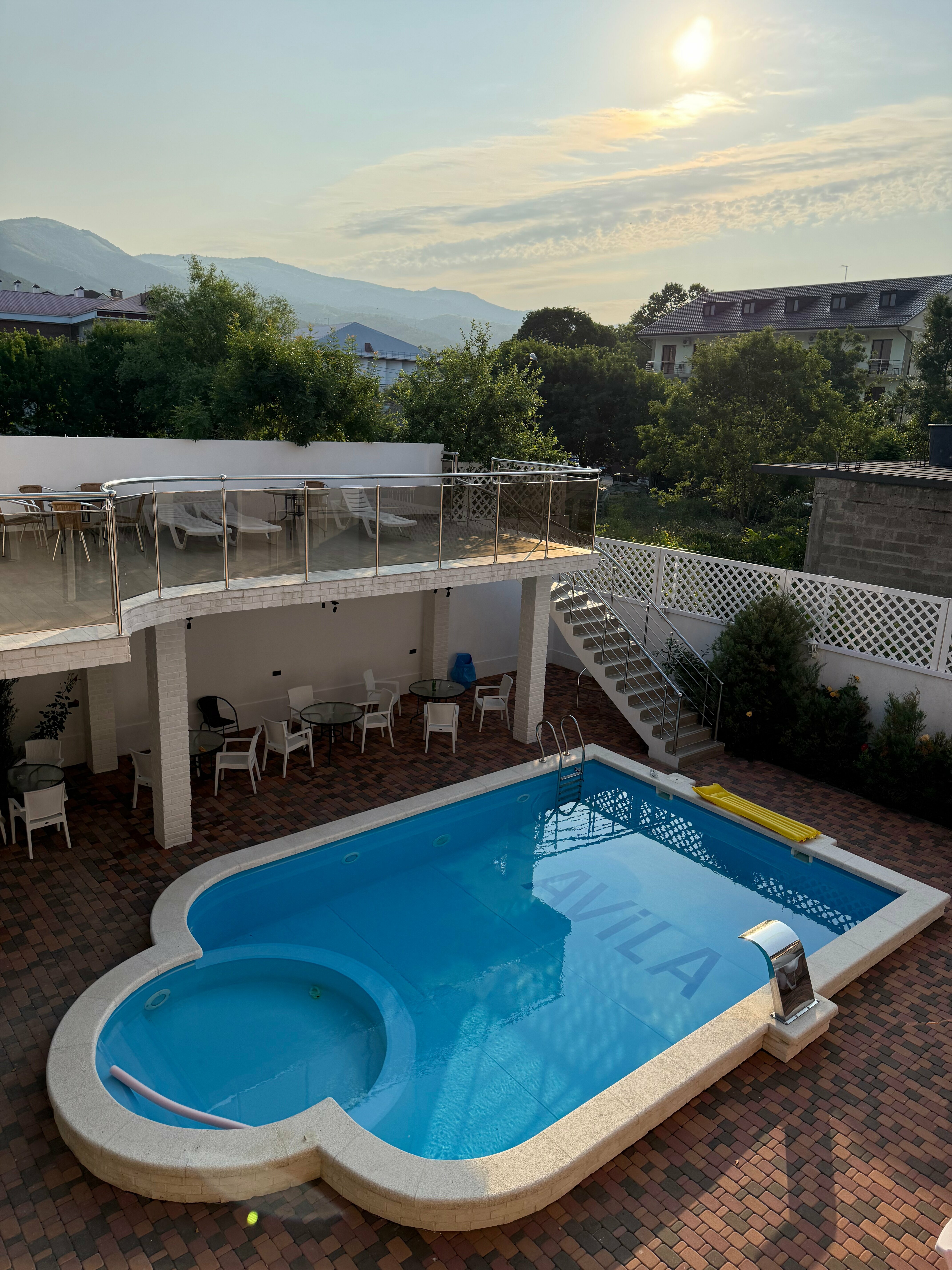 Двухместный номер с 1 кроватью и балконом