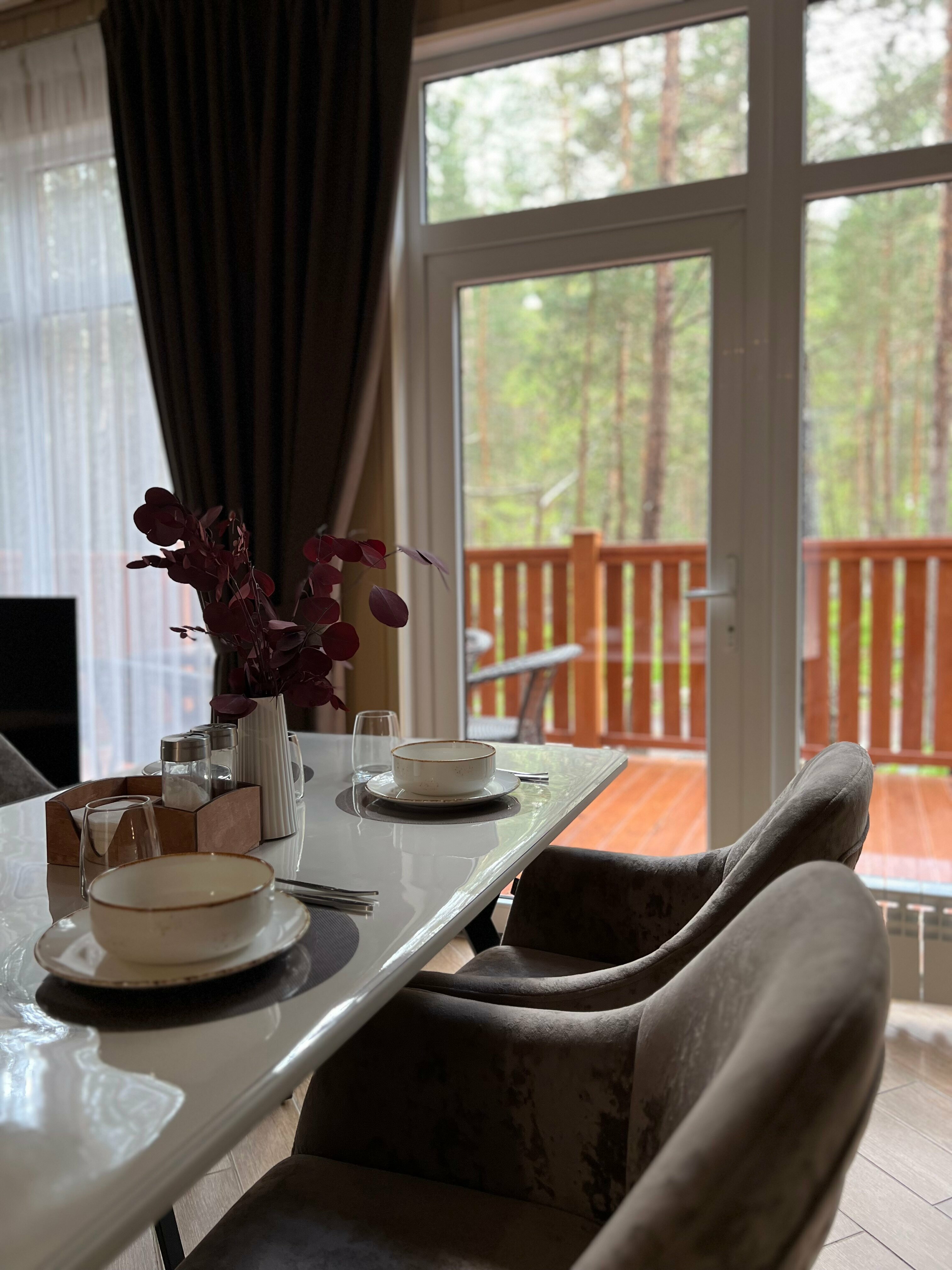 Коттедж с видом на горы