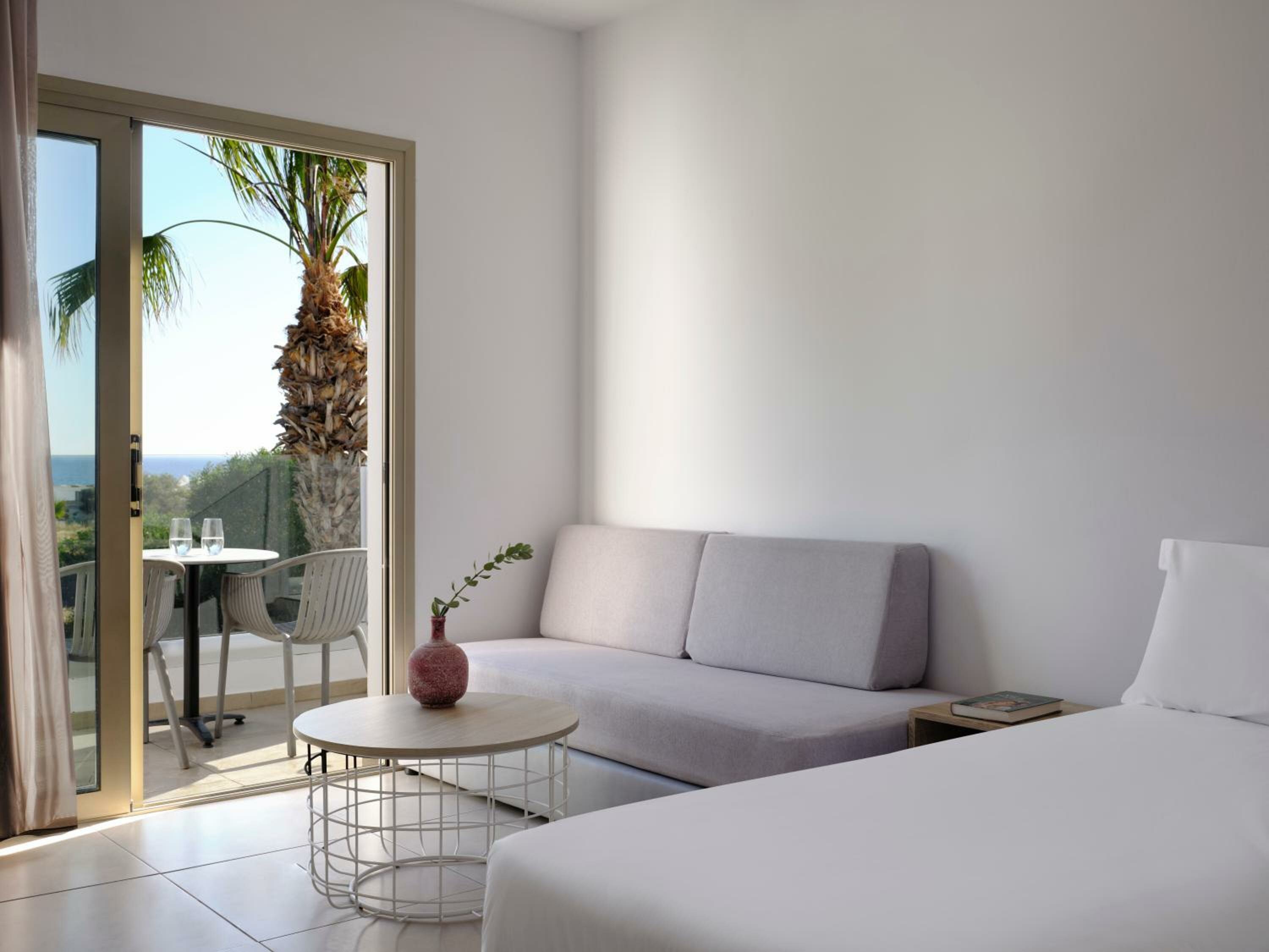 Double or Twin Room with Side Sea View