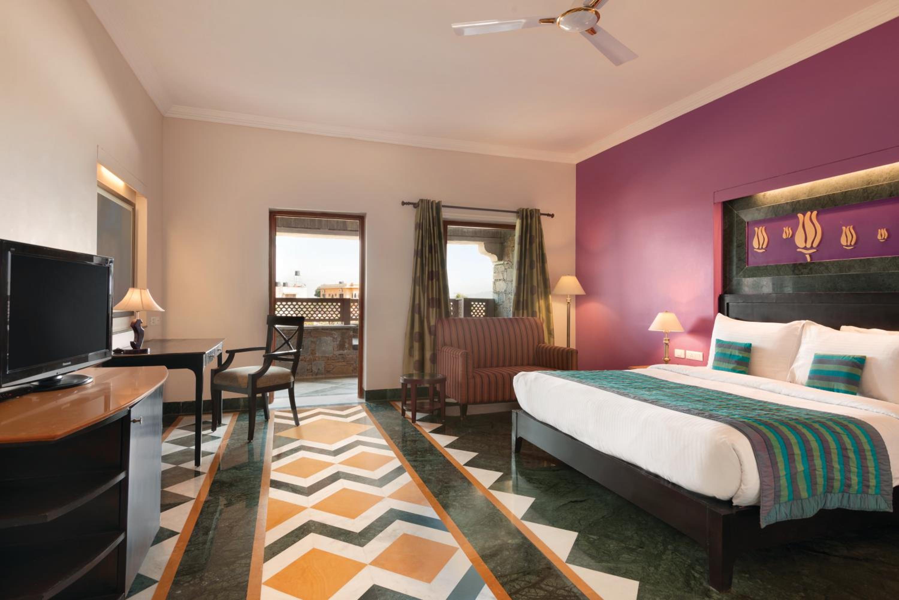 Super Deluxe Room with Private Sitout,Garden & City View : 15% off on F&B, 10% off on Spa, Happy Hours with 2+1 offer ,Complimentary Welcome Drink on arrival, Signature Activities & Experiences.