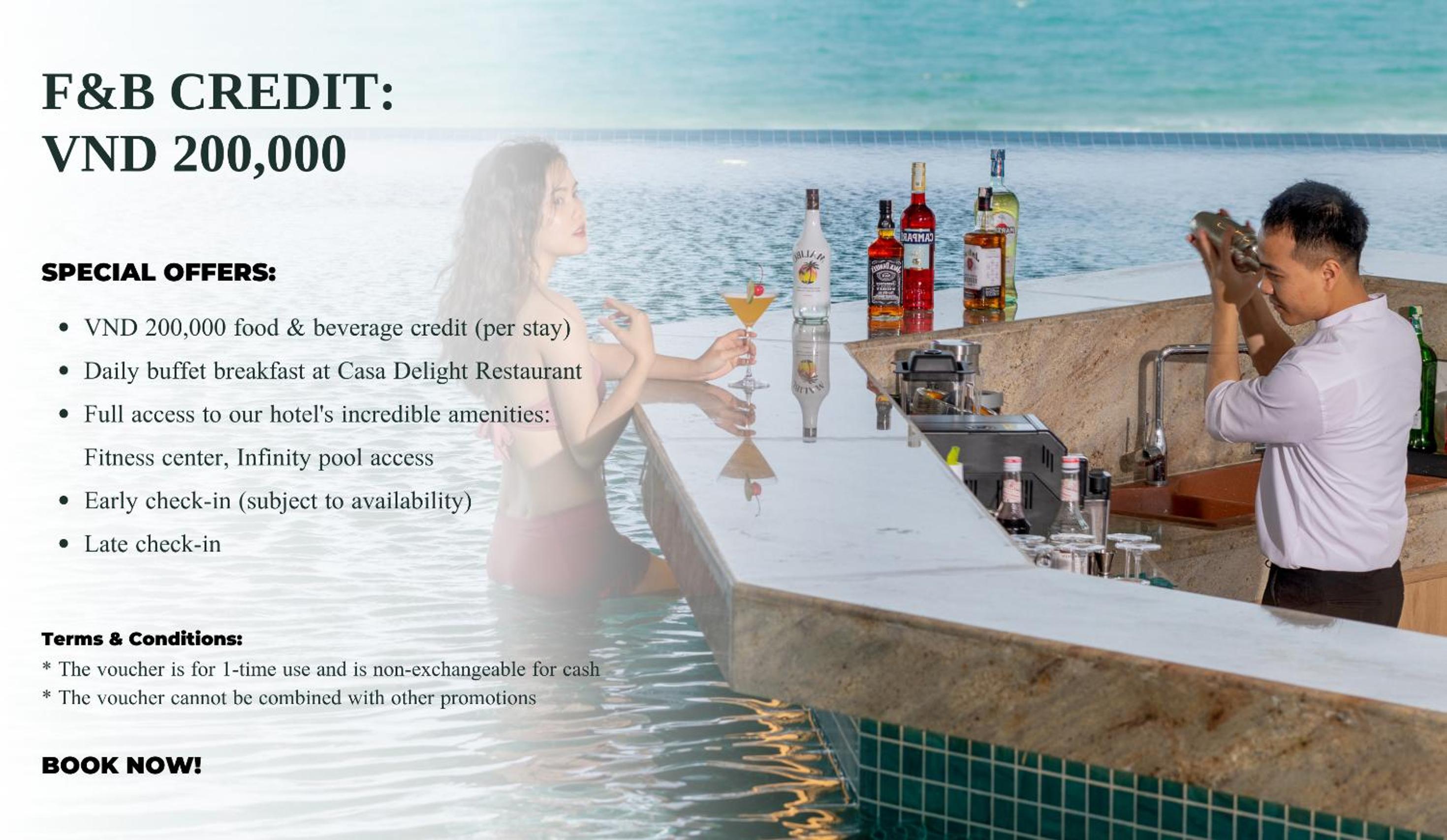 Deluxe Double Room with Partial Sea View