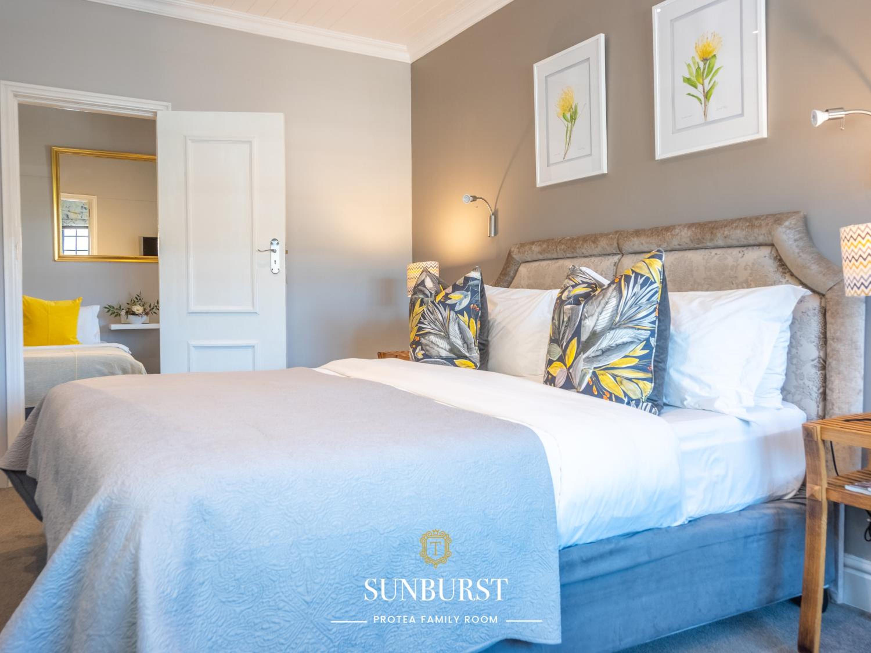 Sunburst Protea Family Room